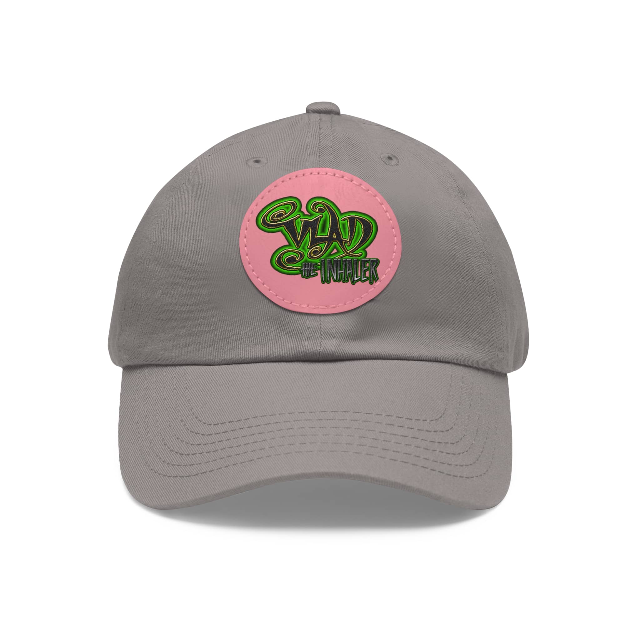 Vlad The Inhaler Band Artistic Round Leather Patch Dad Hat - Stylish Casual Cap - Image 116