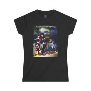Undead Angel Vampire Pirate Trio - Classic Art w/Text Re-Issue Women's Softstyle Tee