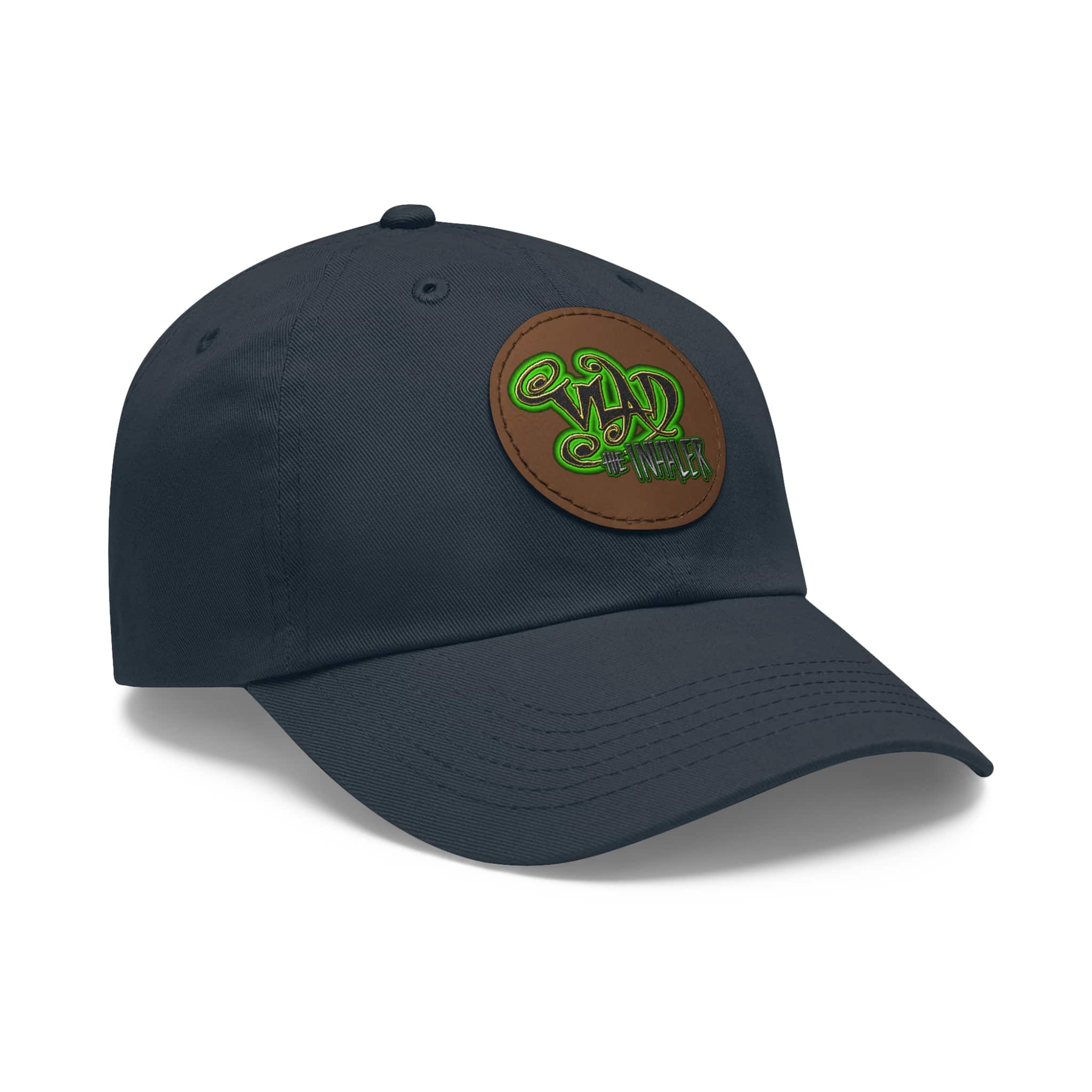 Vlad The Inhaler Band Artistic Round Leather Patch Dad Hat - Stylish Casual Cap - Image 82