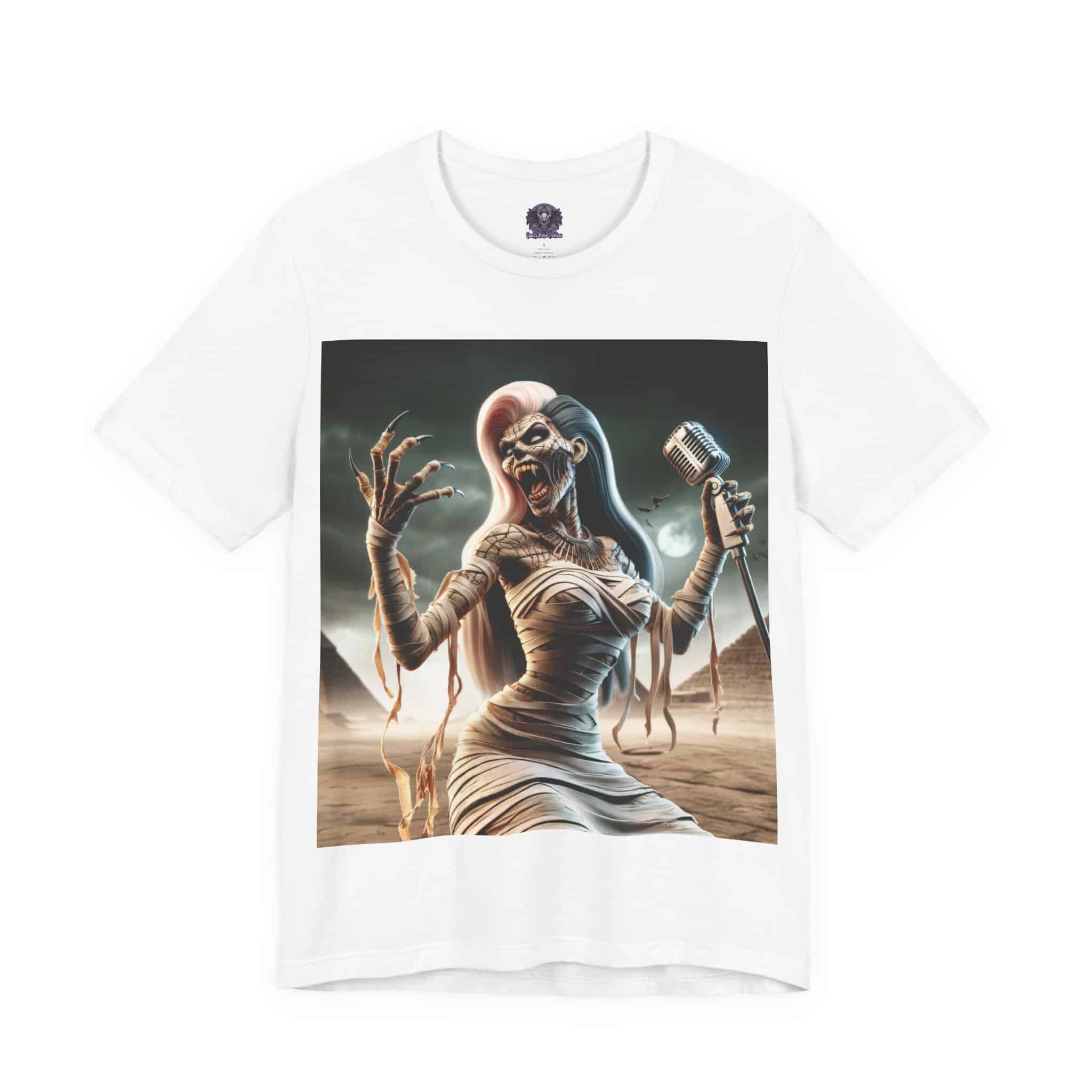 Monster Mosh 2024 Tour Mummy Goddess Singer #MM-D-MG03 Unisex Jersey Short Sleeve Tee - Image 18