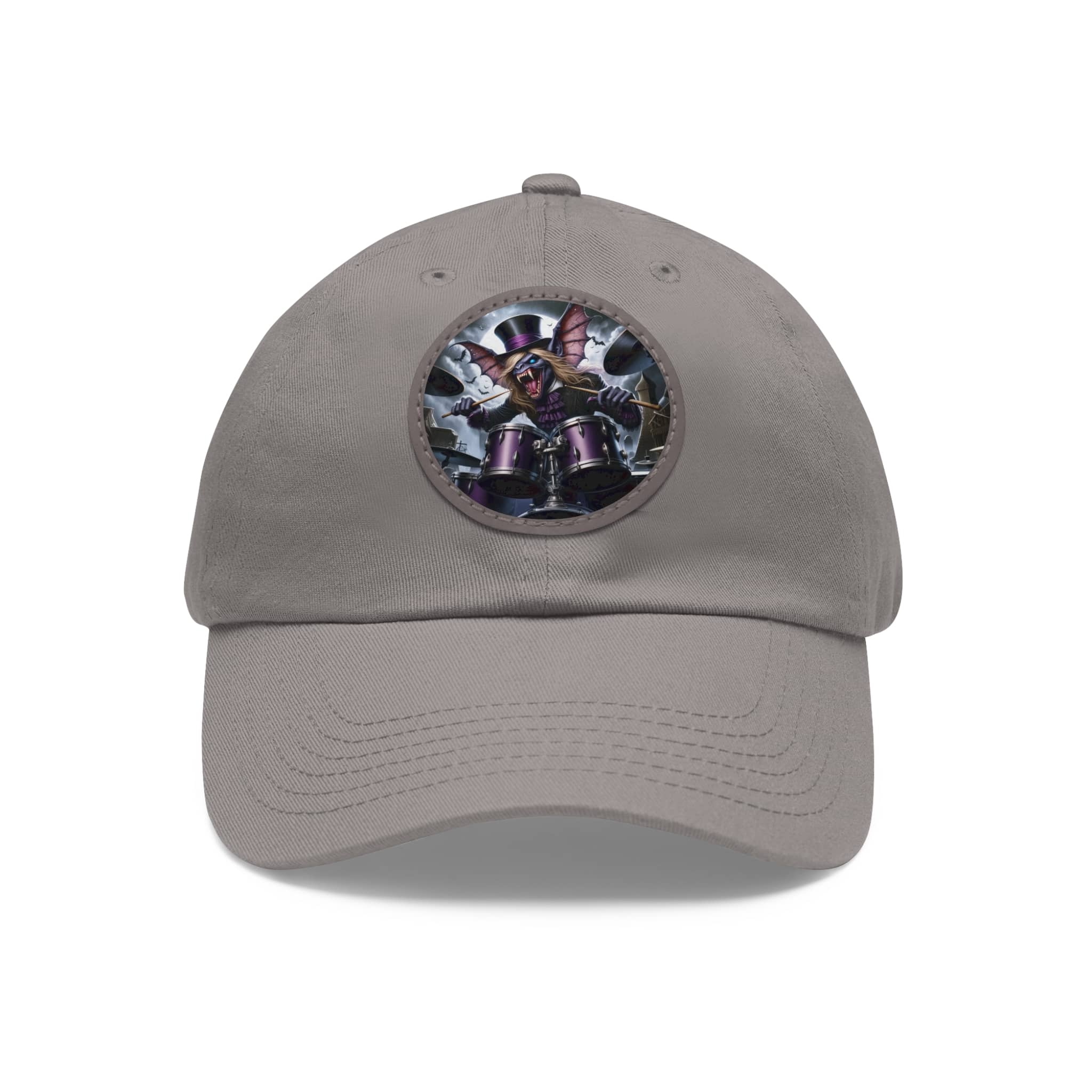 Vlad The Enforcer Bat Drummer #VTE001 Artistic Round Leather Patch Dad Hat - Stylish Casual Cap - Image 106