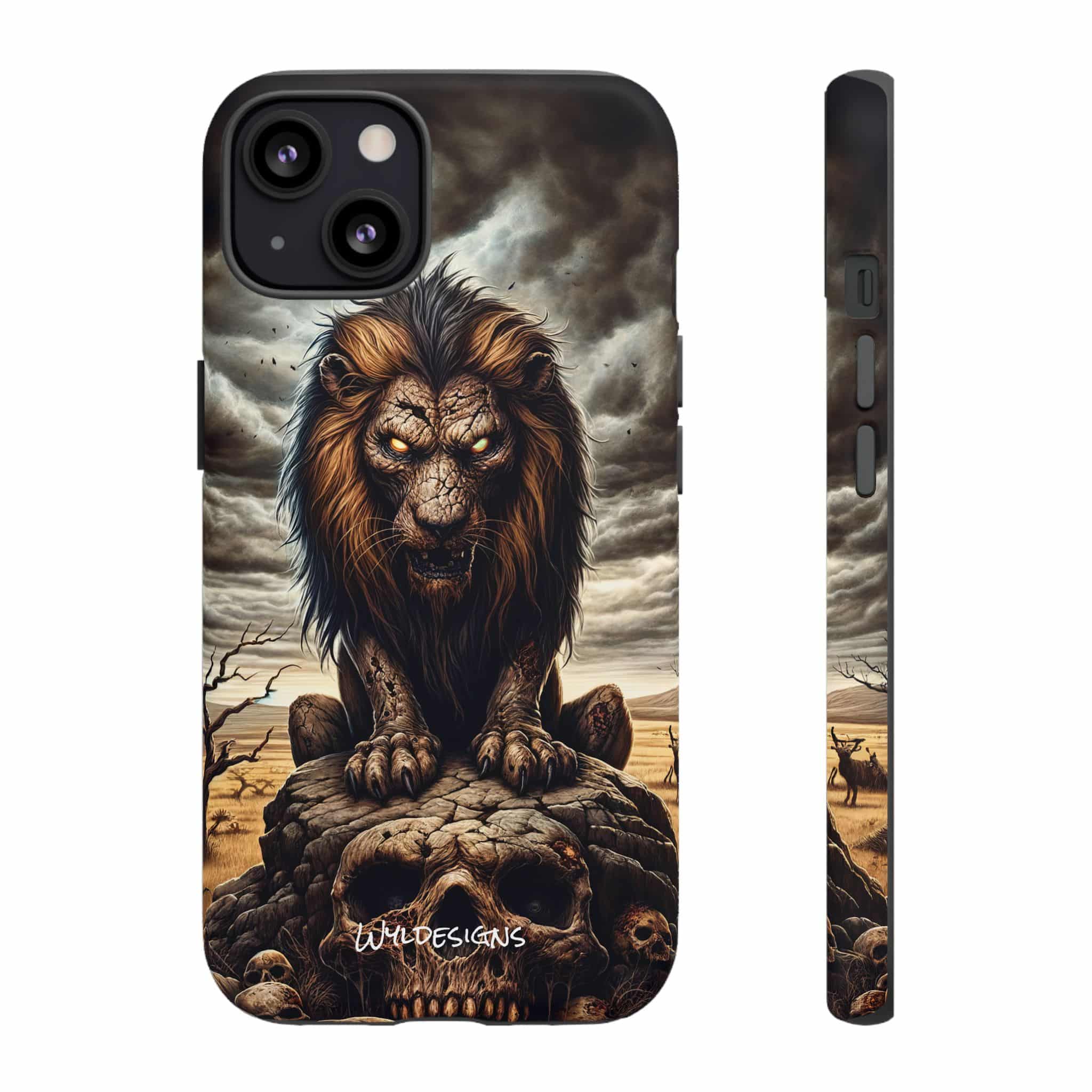 Undead Lion WD-D015 By Wyldesigns Tough Cases - Image 40