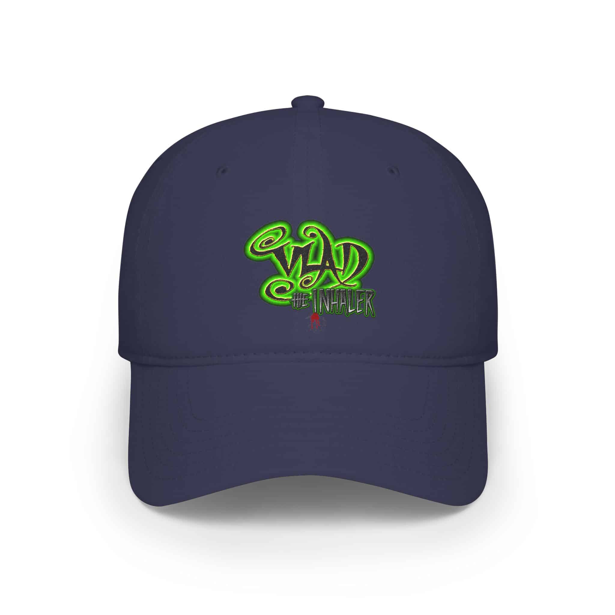 Vlad The Inhaler Logo Low Profile Baseball Cap - Image 21