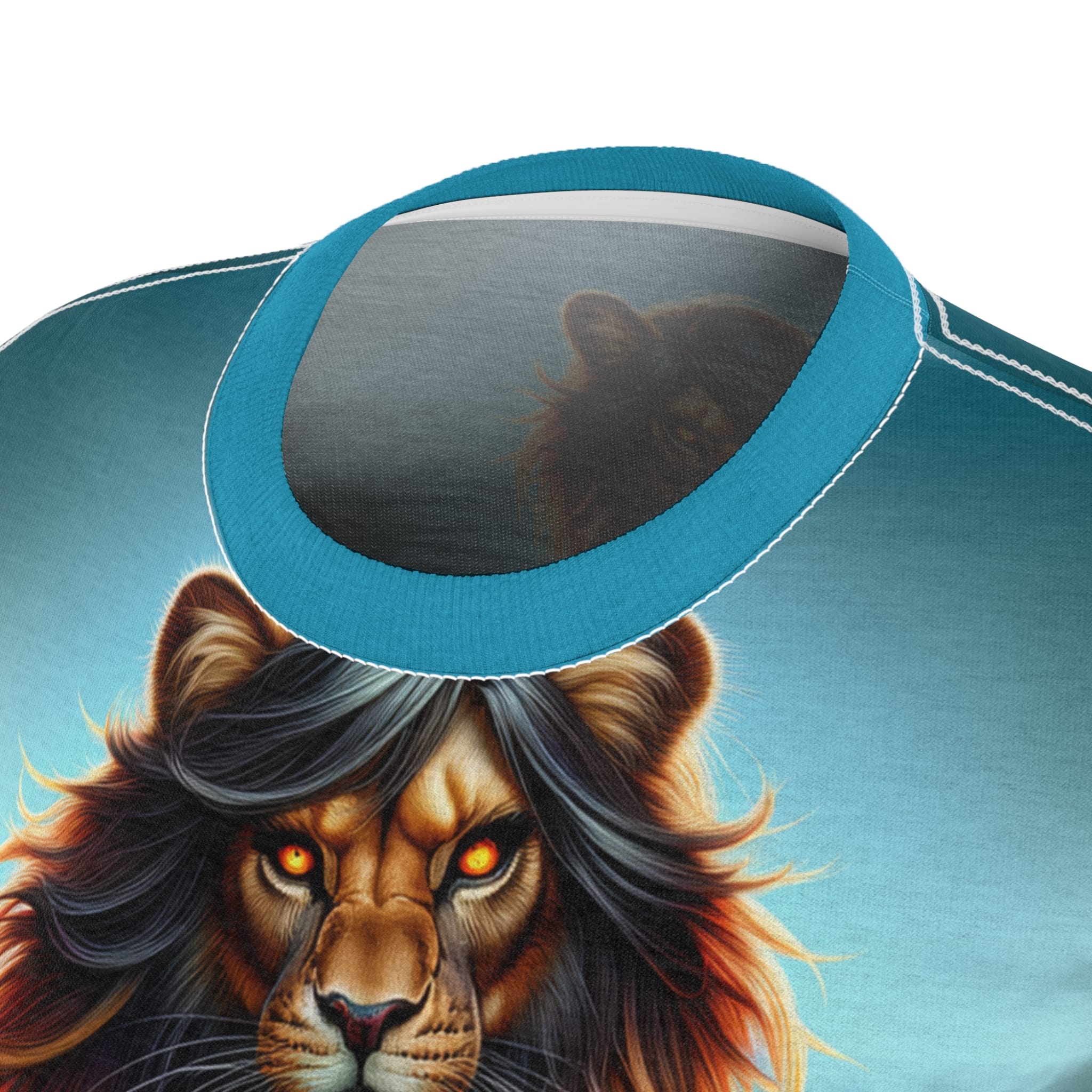 Arm The Animals: Commando Lioness #AA-D-Lis001 Women's Cut & Sew Tee (AOP) - Image 12