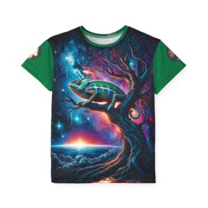 Cosmic Chameleon WD-D004 By Wyldesigns Kids Sports Jersey (AOP)