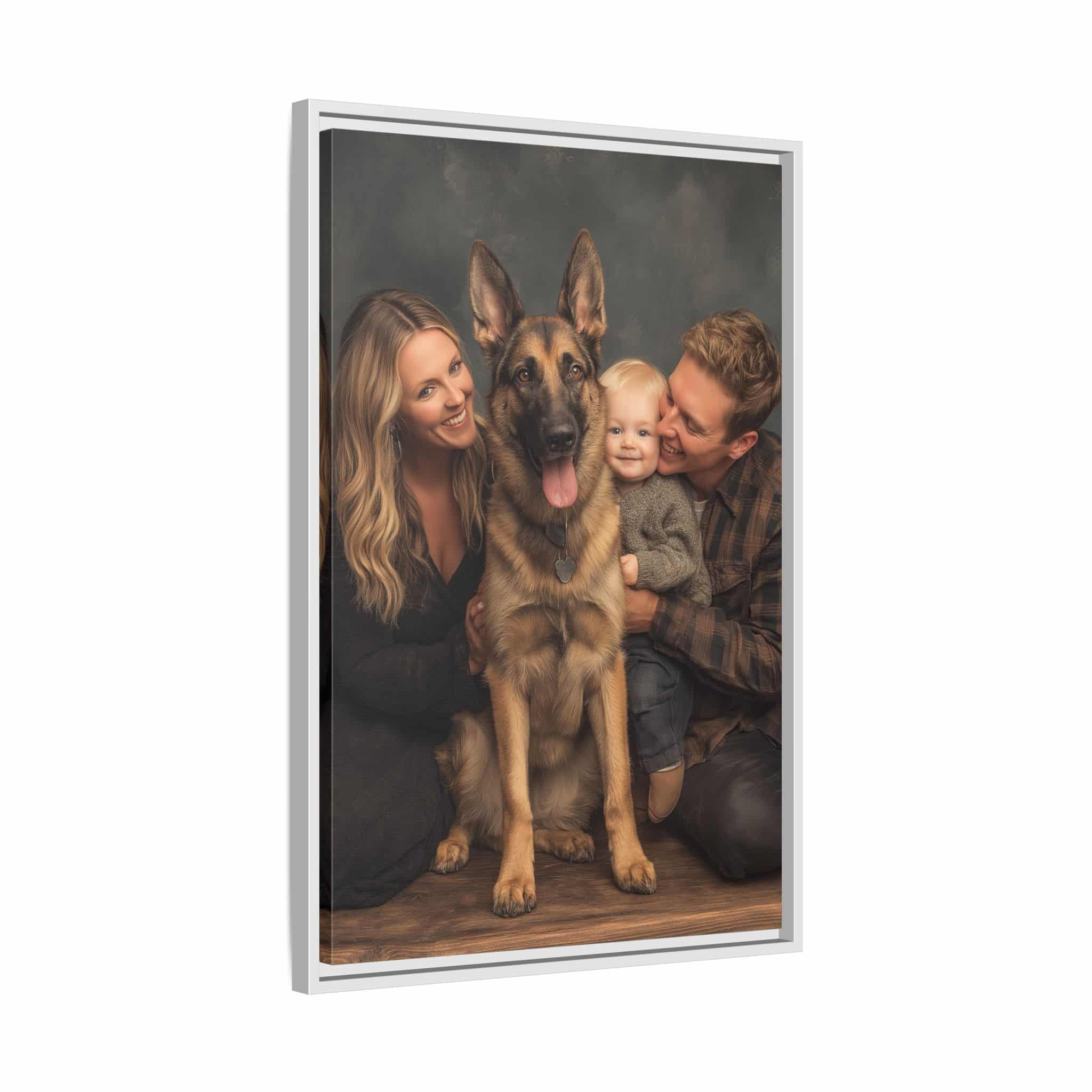Personalized Framed Family Canvas Wall Art Vertical Multiple Sizes Available - Image 82