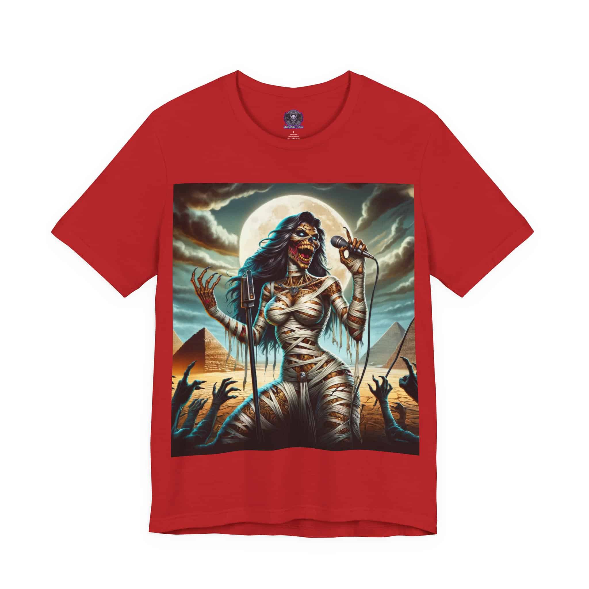 Monster Mosh 2024 Tour Mummy Goddess Singer #MM-D-MG02 Unisex Jersey Short Sleeve Tee - Image 33