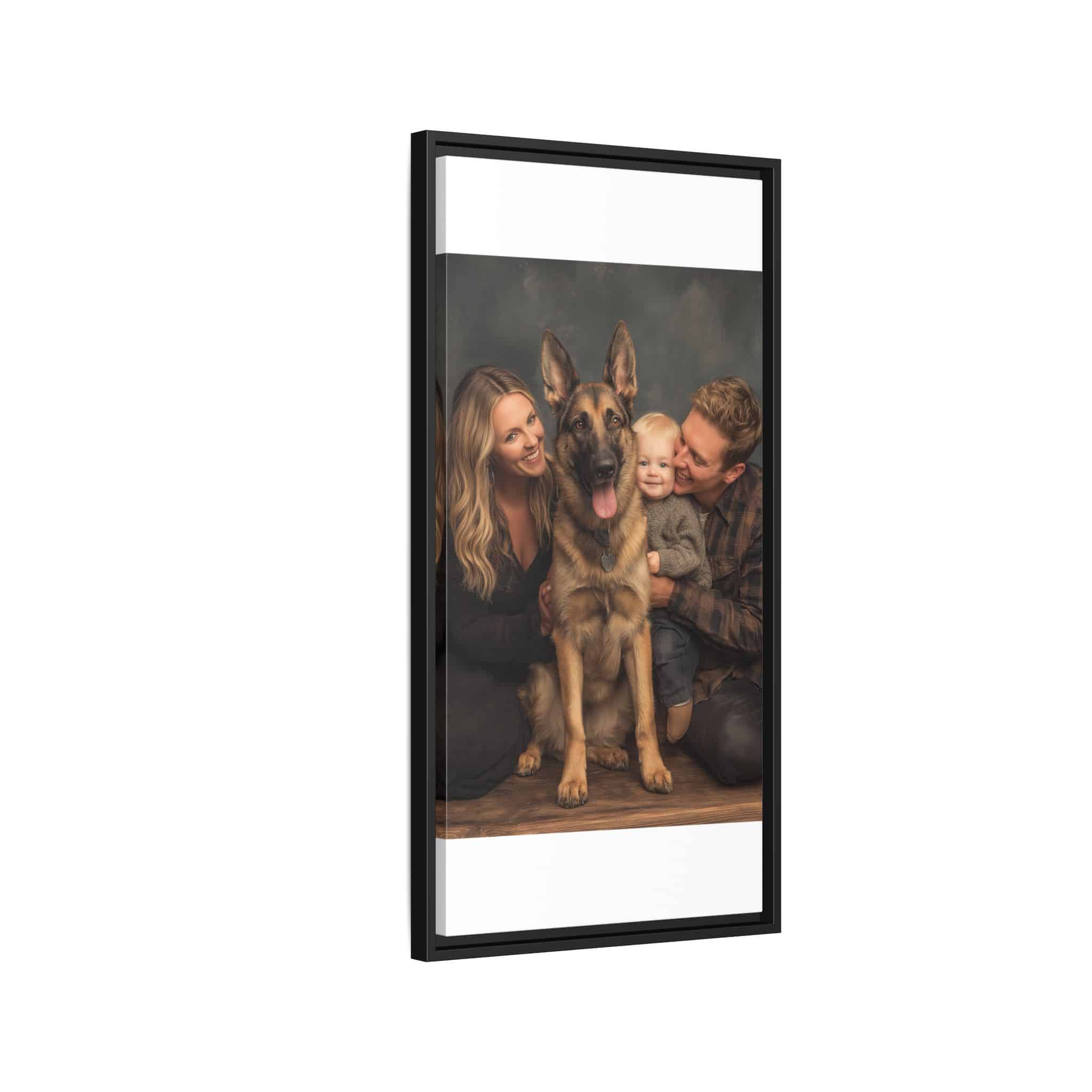 Personalized Framed Family Canvas Wall Art Vertical Multiple Sizes Available - Image 218