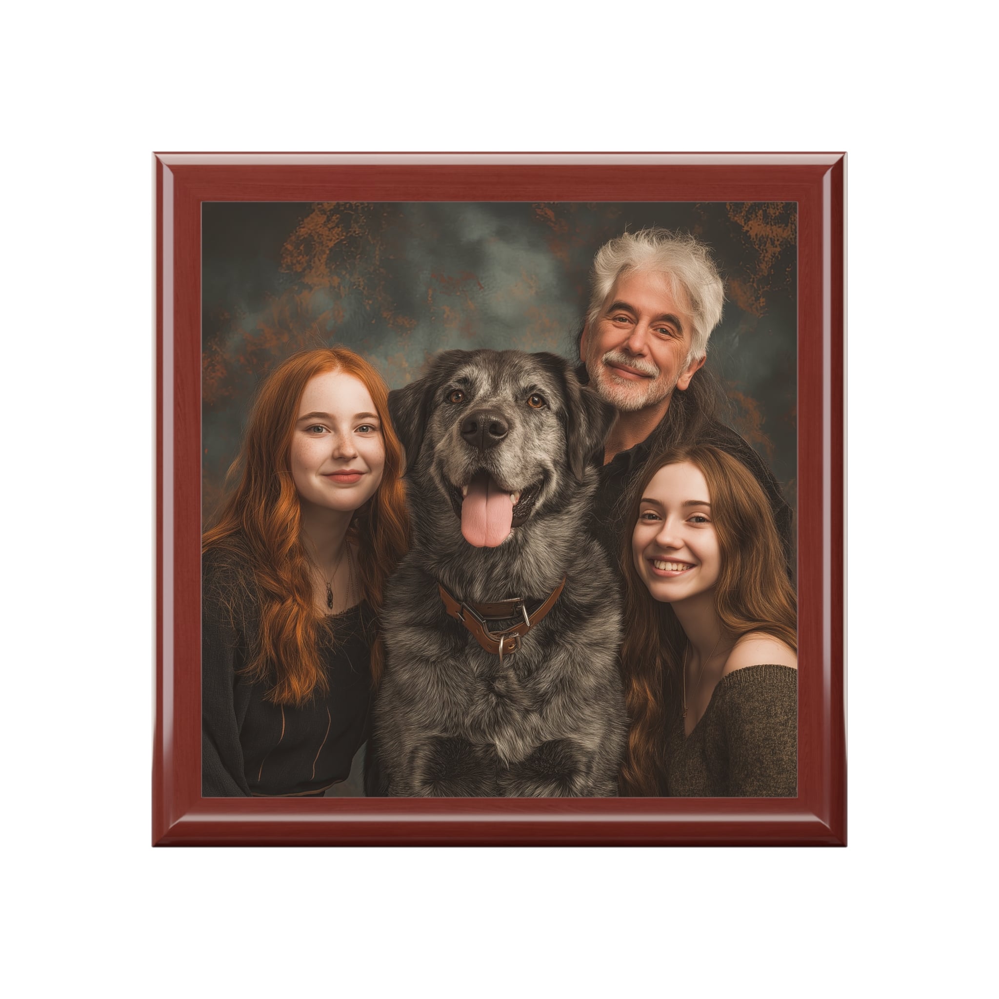 Personalized Family Photo Jewelry Box - Image 7