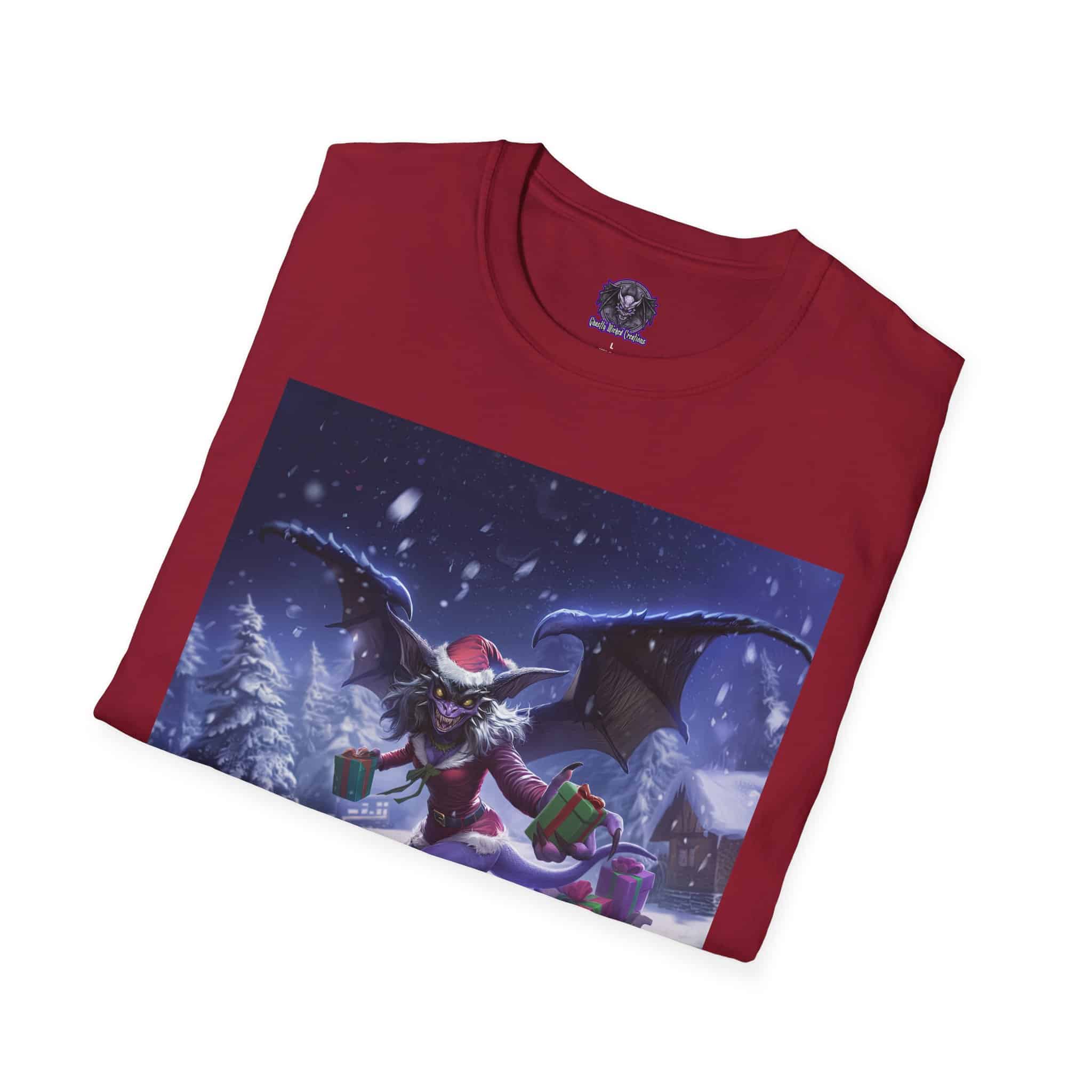 Gift Giving Gremlin Elf I Unisex T-Shirt Christmas - Image 78