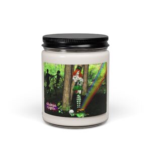 Undead Angel Zombie Leprechaun Queen Fiona – Classic Art Scented Soy Candle, 9oz