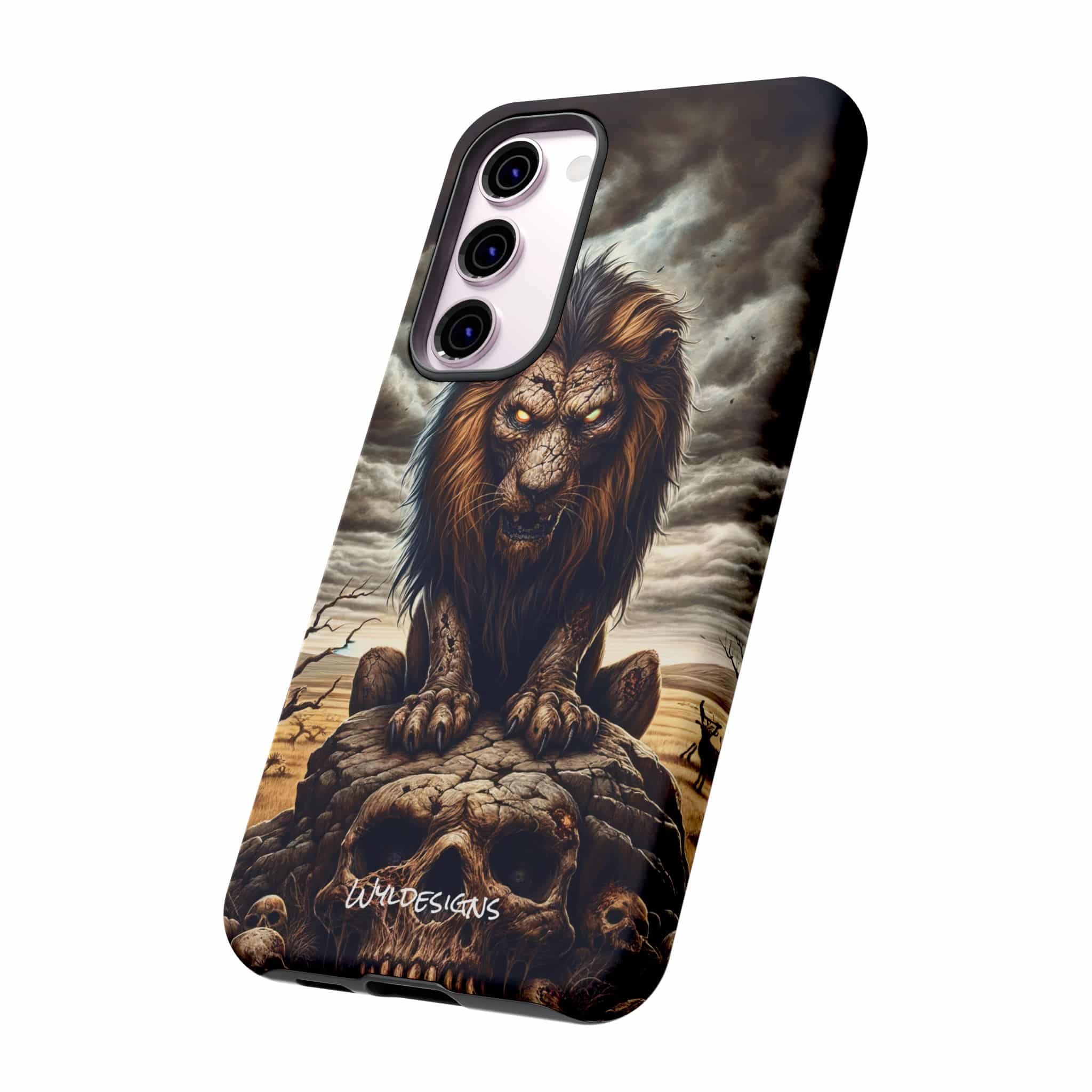 Undead Lion WD-D015 By Wyldesigns Tough Cases - Image 89