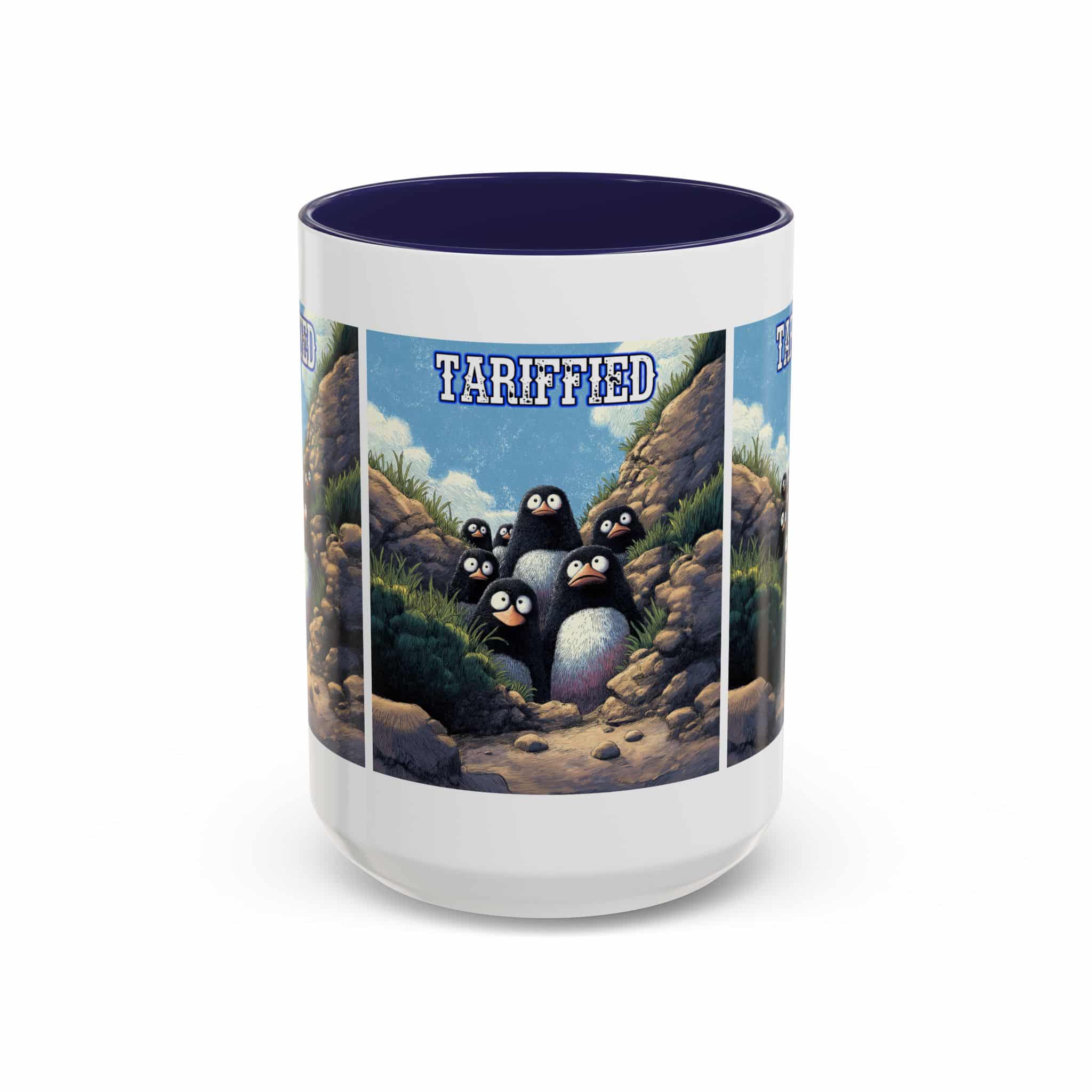 Tariffied Accent Coffee Mug (11, 15oz) - Tariff Fear Is Real - Image 25