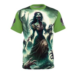 Zombies Emerge #DZ-005 Unisex Cut & Sew Tee (AOP)
