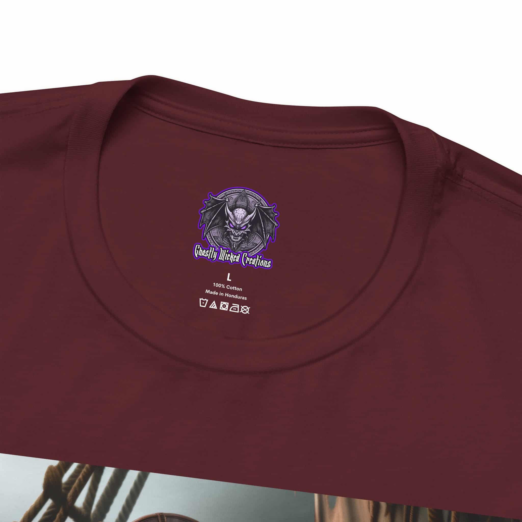 Arm The Animals: Pirate Gator Girl #AA-D-G001 Unisex Jersey Short Sleeve Tee - Image 30