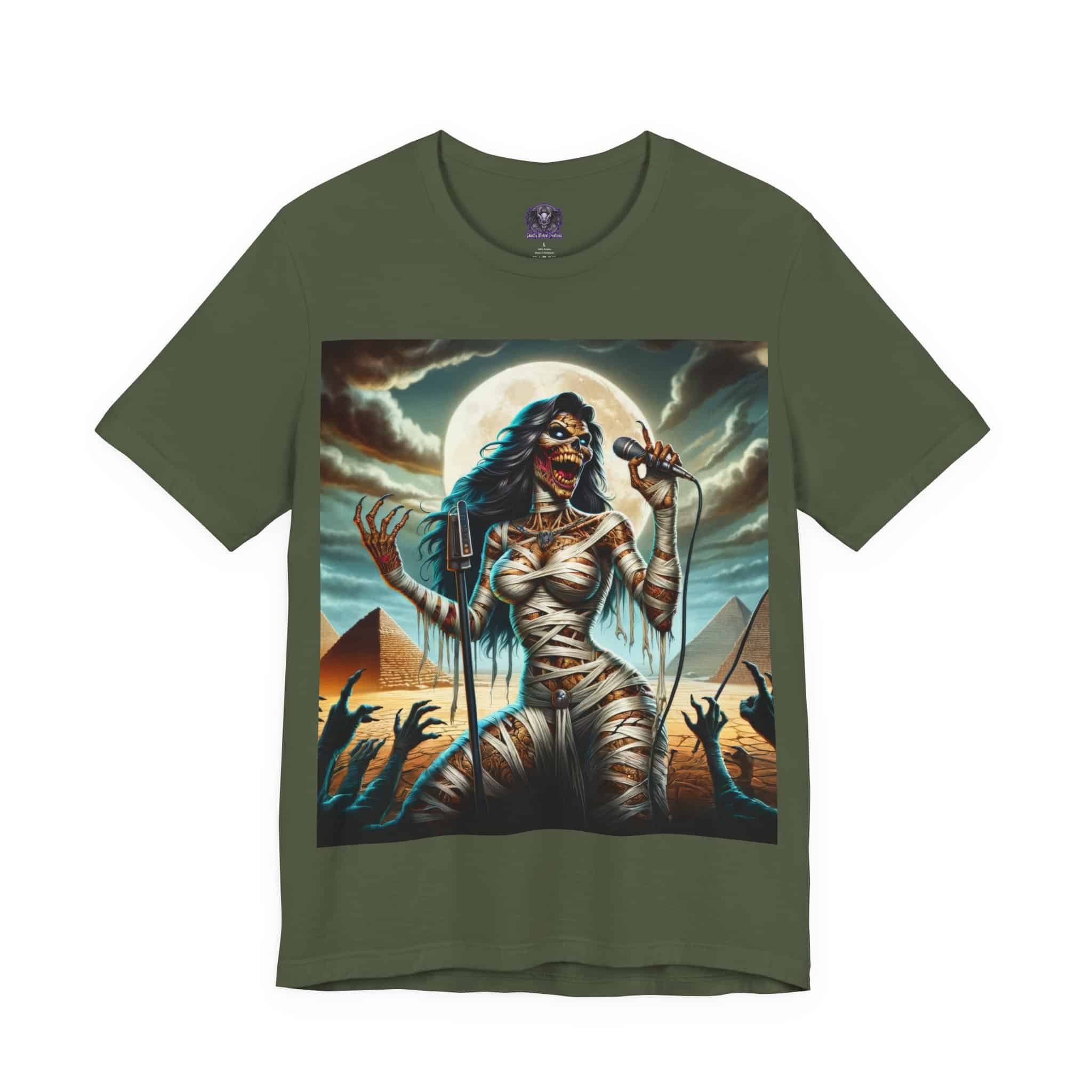 Monster Mosh 2024 Tour Mummy Goddess Singer #MM-D-MG02 Unisex Jersey Short Sleeve Tee - Image 47