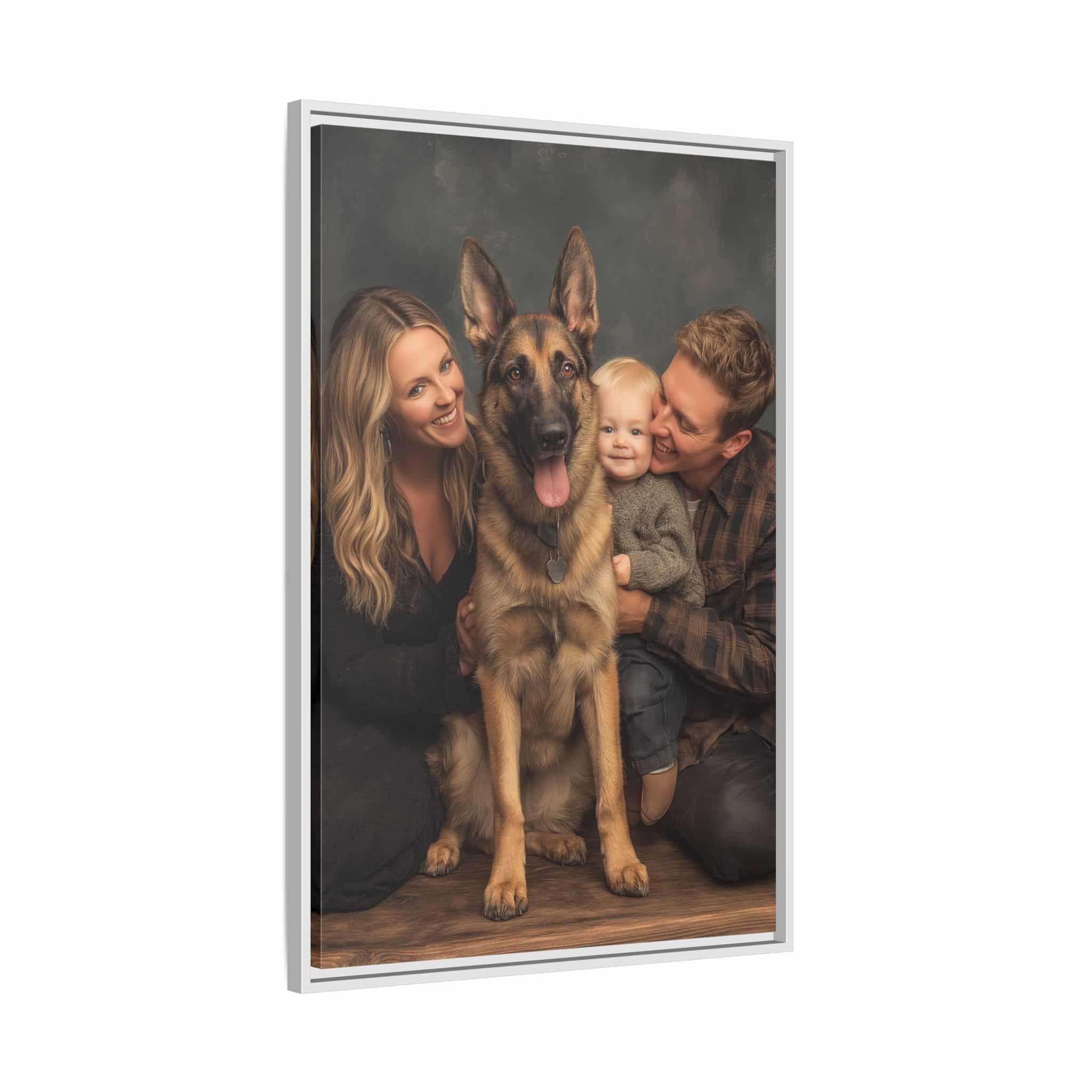 Personalized Framed Family Canvas Wall Art Vertical Multiple Sizes Available - Image 98