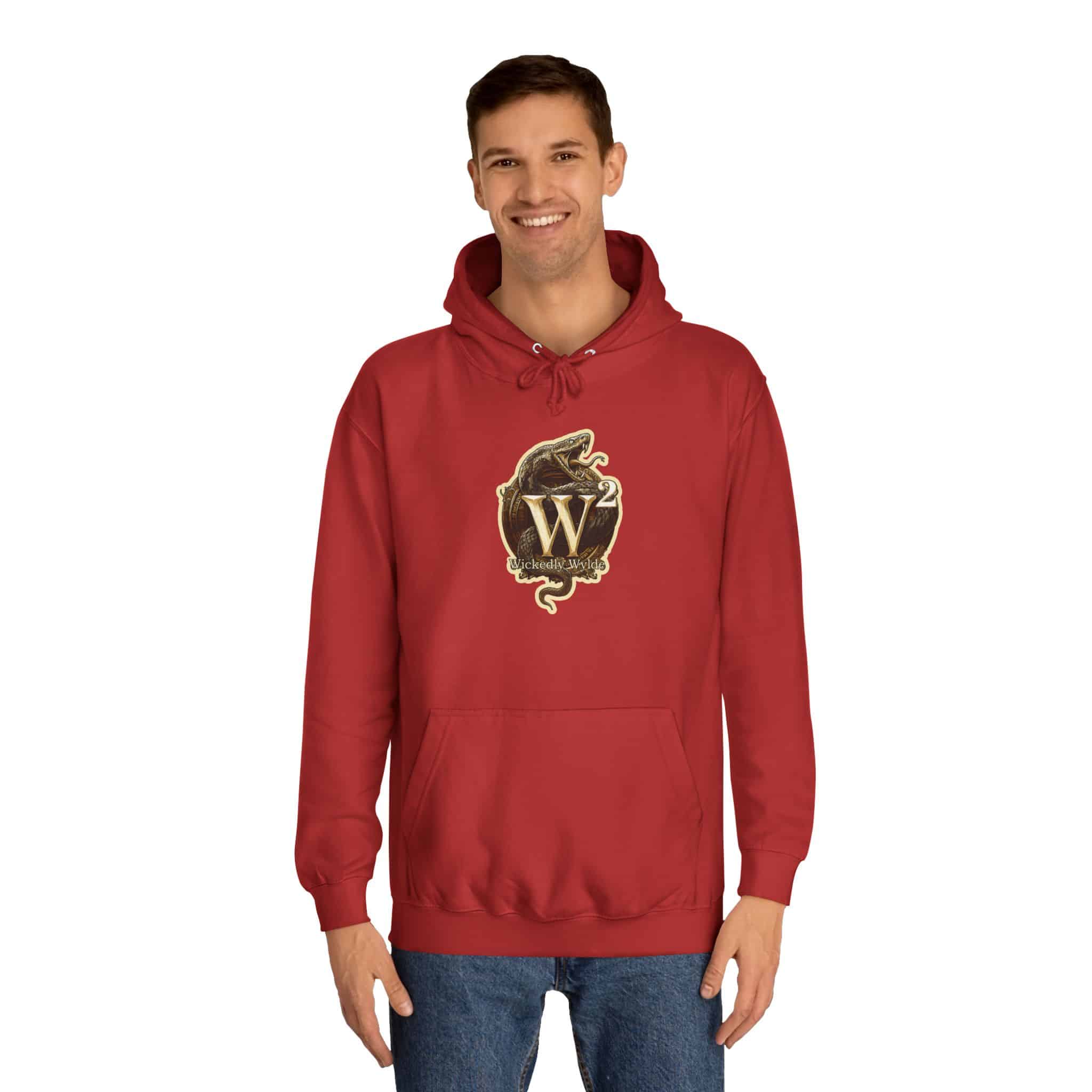 Mama Cat & Kittens WD-M001 By Wyldesigns Unisex College Hoodie - Image 3