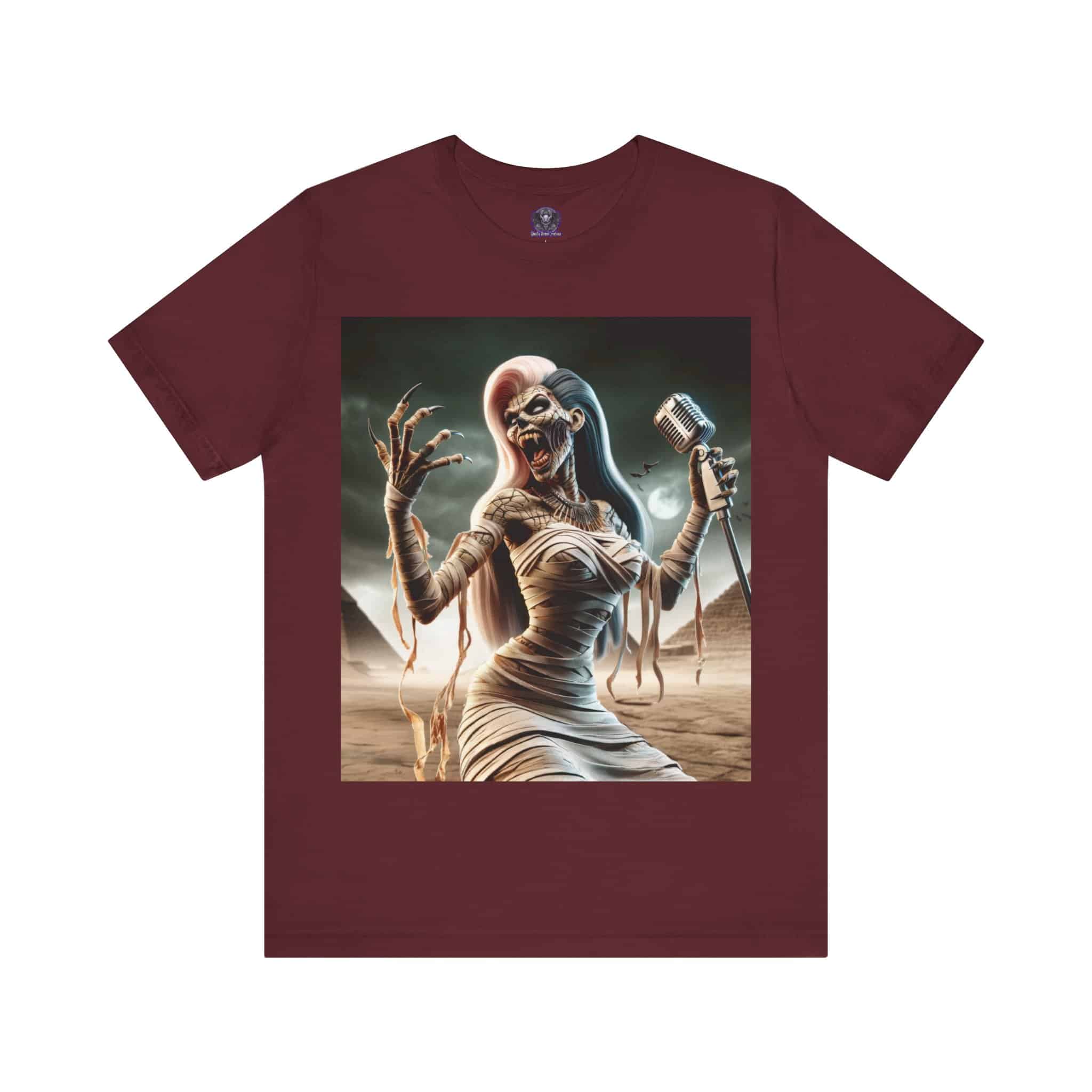 Monster Mosh 2024 Tour Mummy Goddess Singer #MM-D-MG03 Unisex Jersey Short Sleeve Tee - Image 26