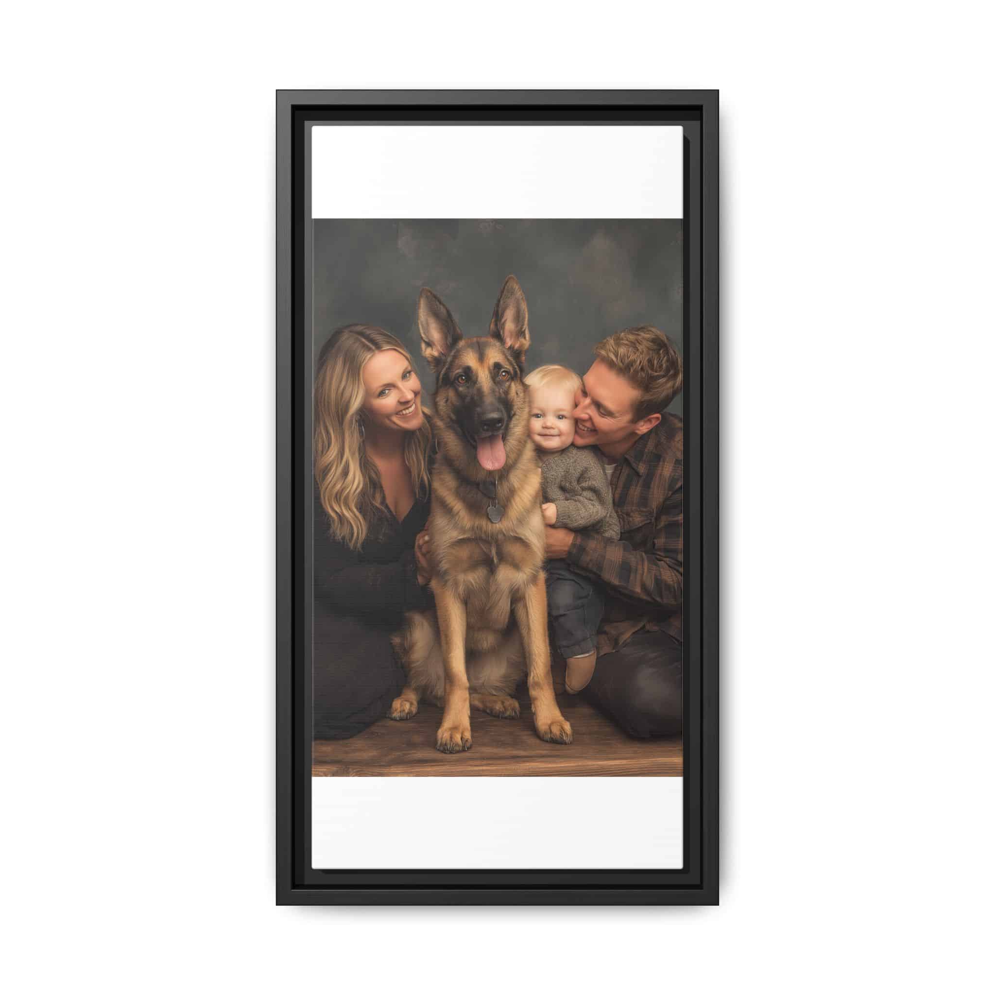 Personalized Framed Family Canvas Wall Art Vertical Multiple Sizes Available - Image 193