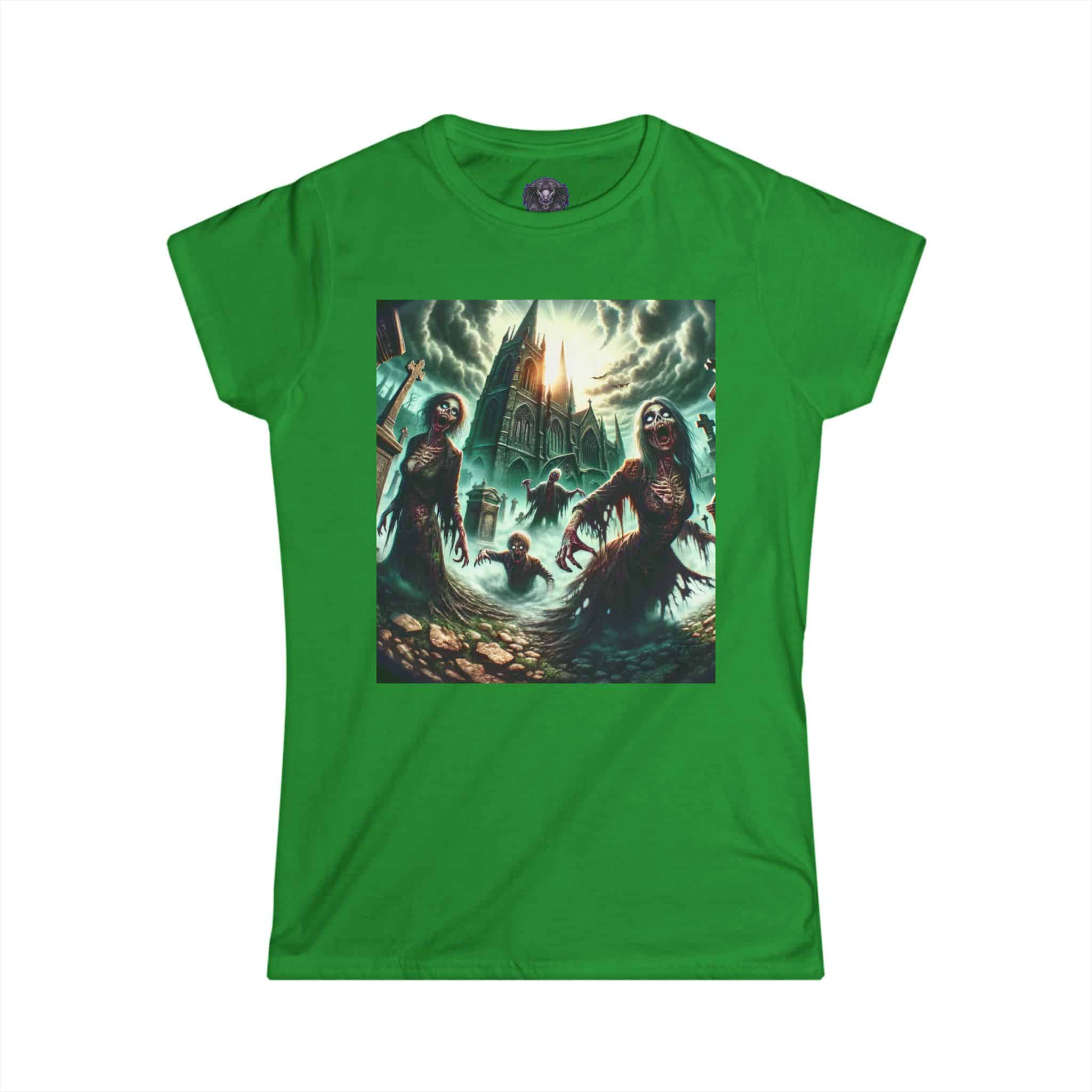 Zombies Emerge #DZ-002 Women's Softstyle Tee - Image 4