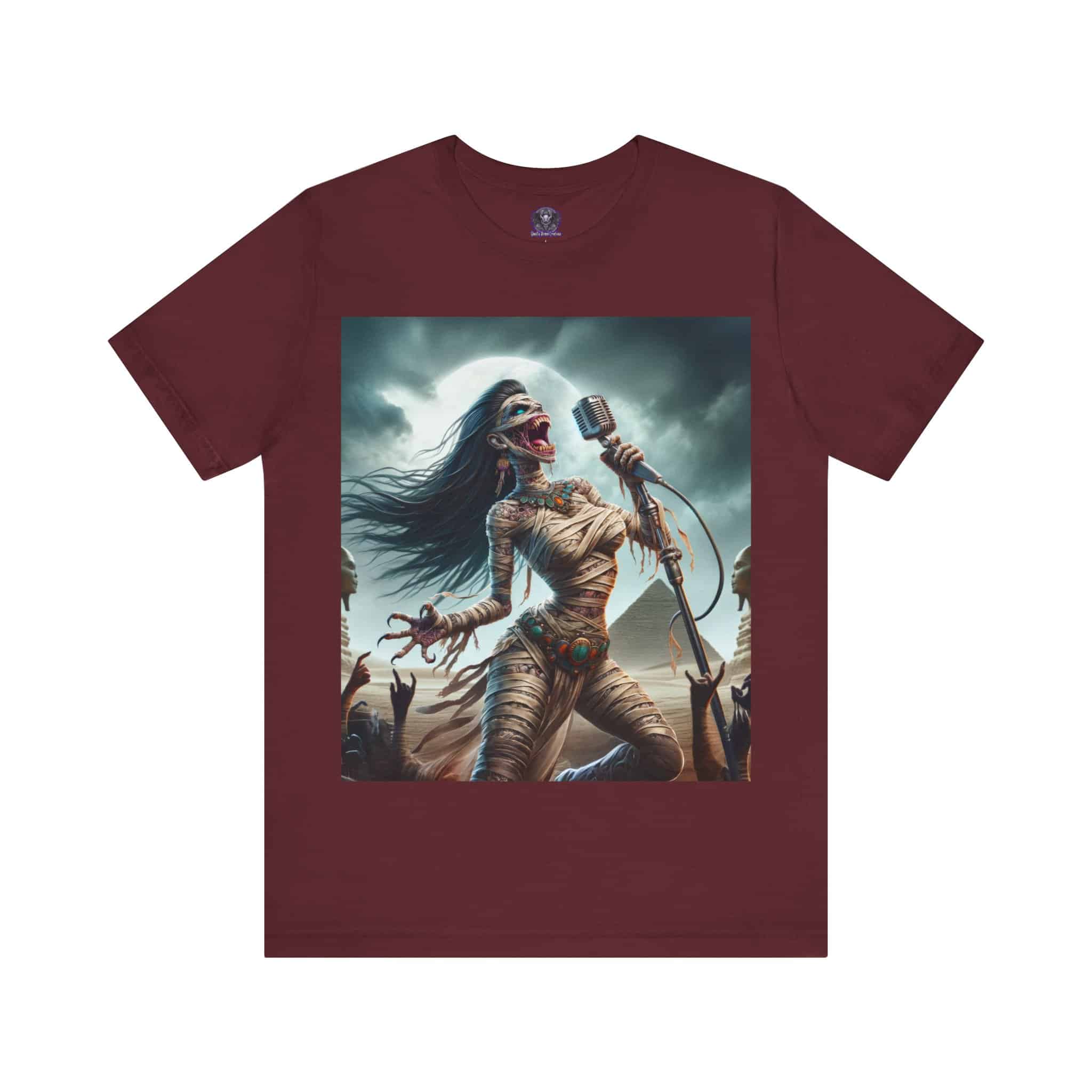 Monster Mosh 2024 Tour Mummy Goddess Singer #MM-D-MG01 Unisex Jersey Short Sleeve Tee - Image 26