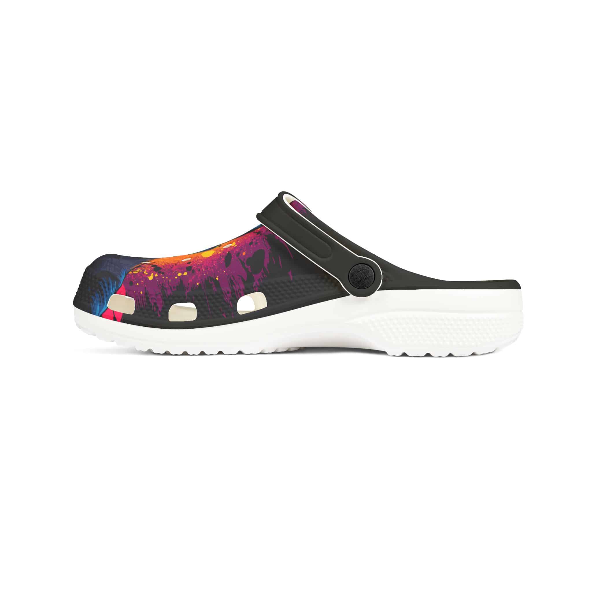 Frankenstein & His Bride Pop 60's Art Style Clog Style Shoes - Image 14