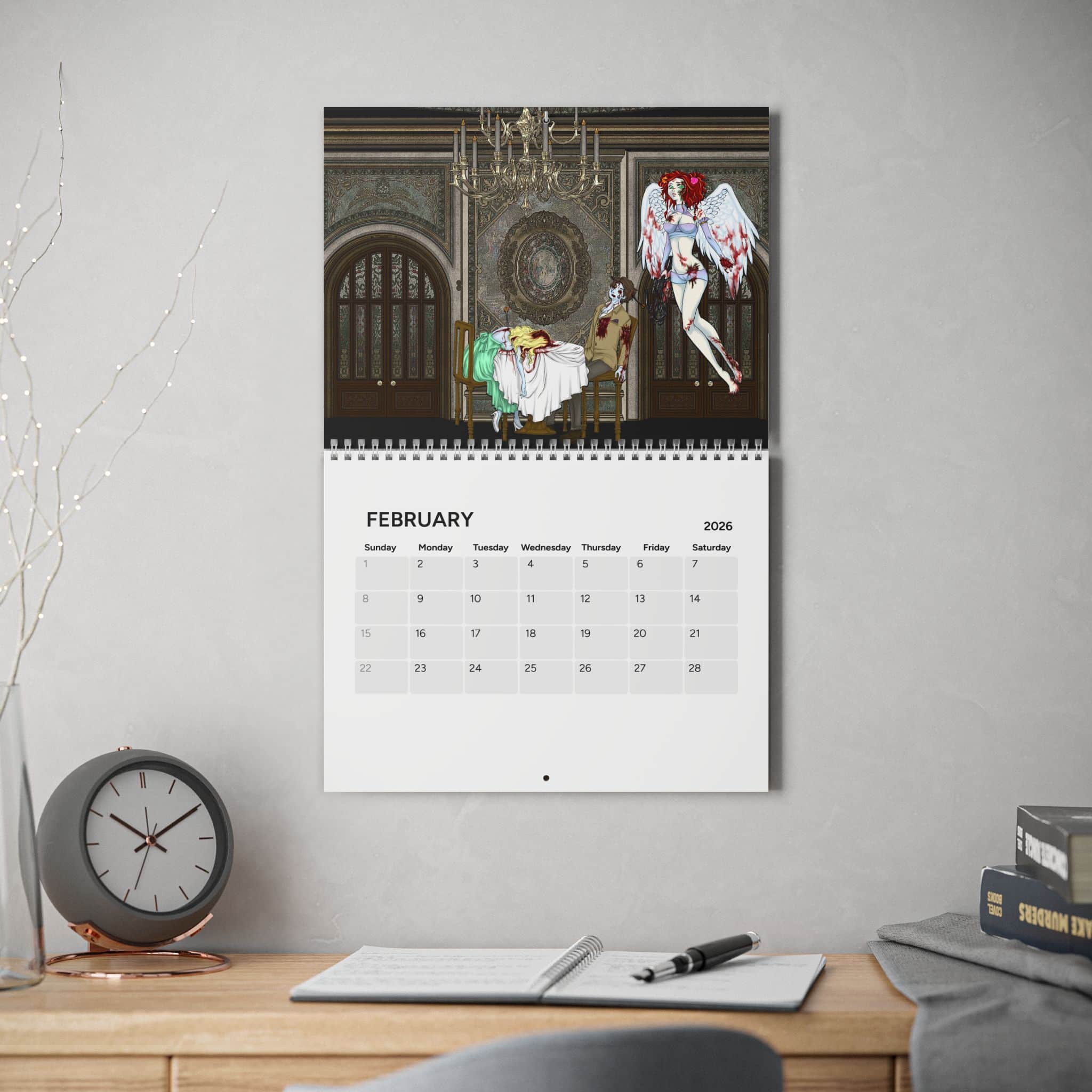 Vlad's Undead Angels 2026 Calendar - Anniversary Edition - Image 7