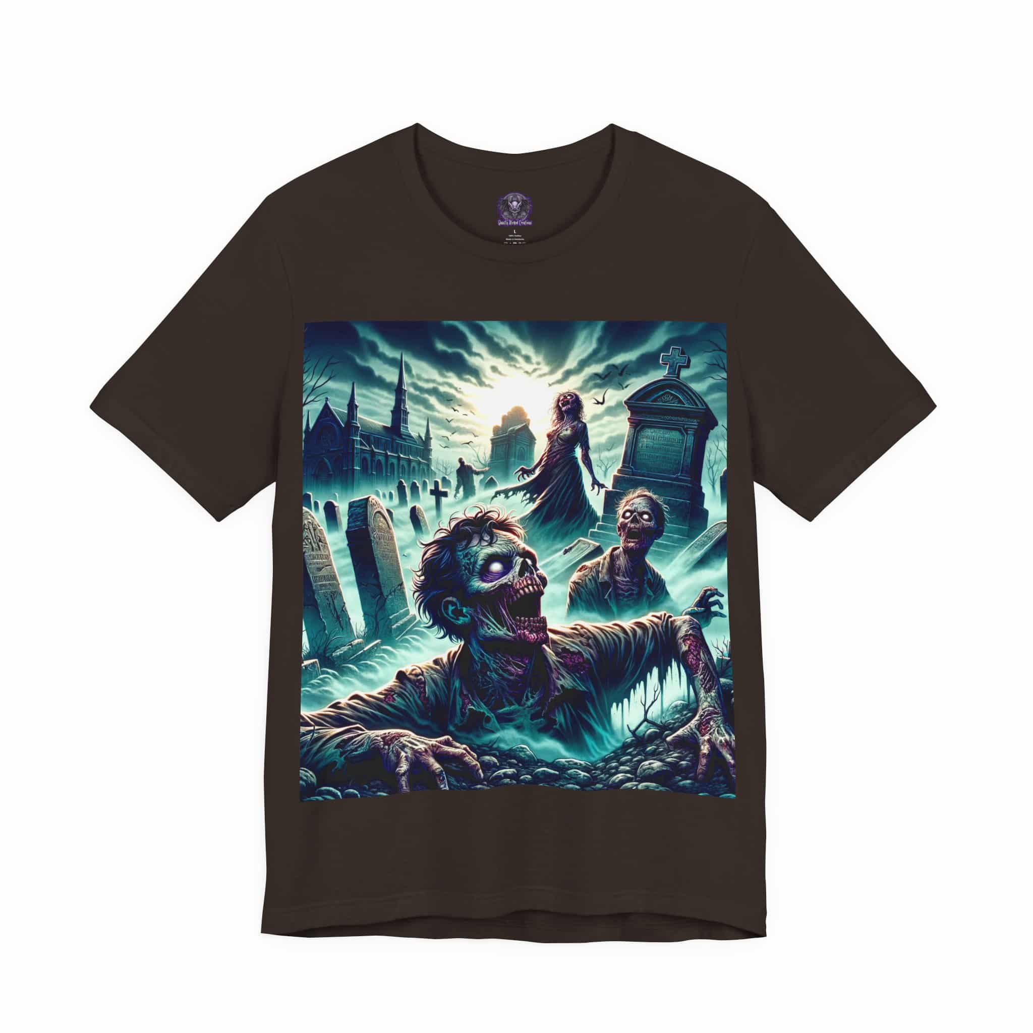 Zombies Emerge #DZ-003 Unisex Jersey Short Sleeve Tee - Image 23