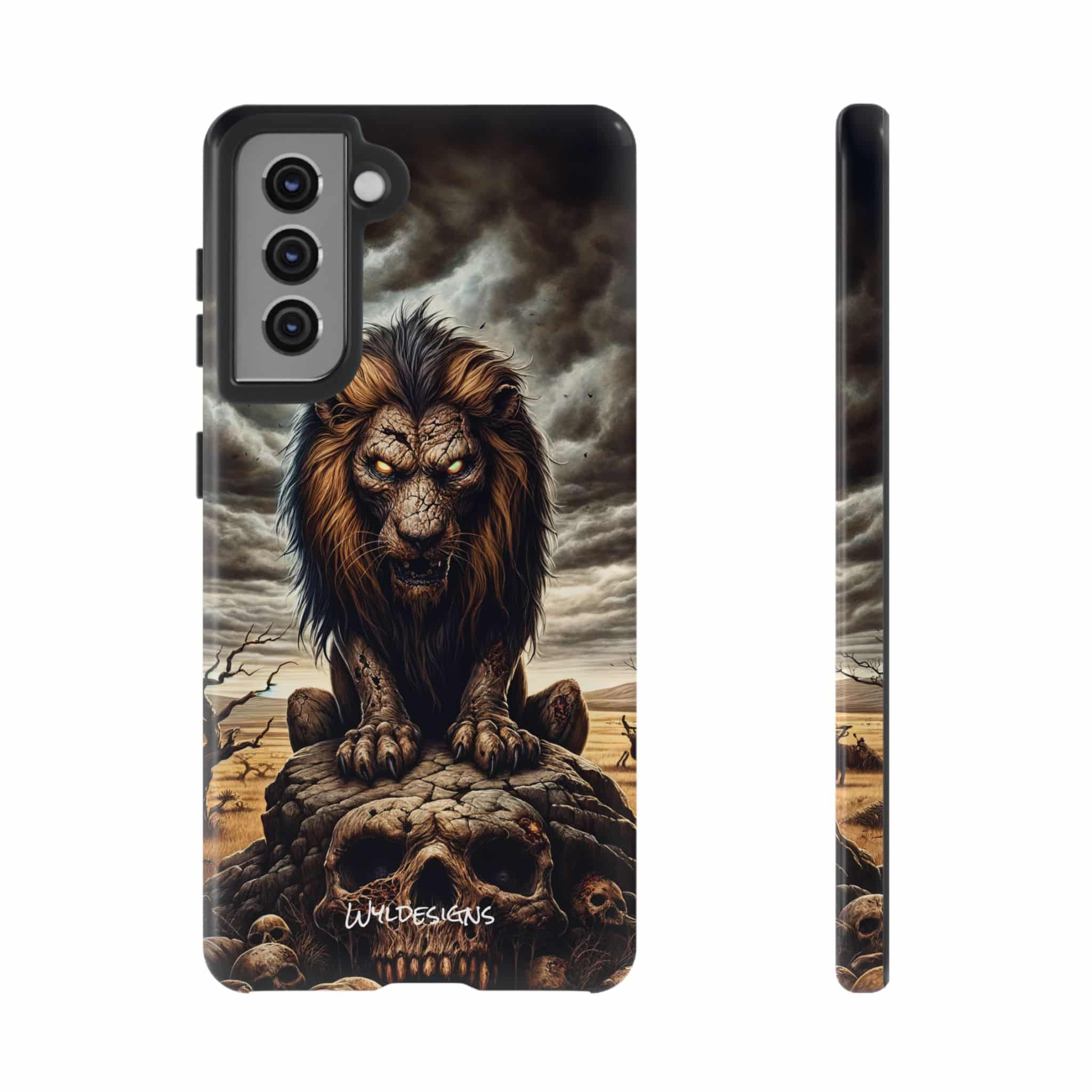 Undead Lion WD-D015 By Wyldesigns Tough Cases - Image 47