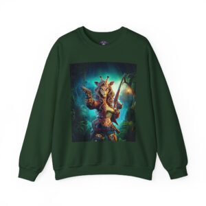 Arm The Animals: Hunter Giraffe #AA028 Unisex Heavy Blend™ Crewneck Sweatshirt