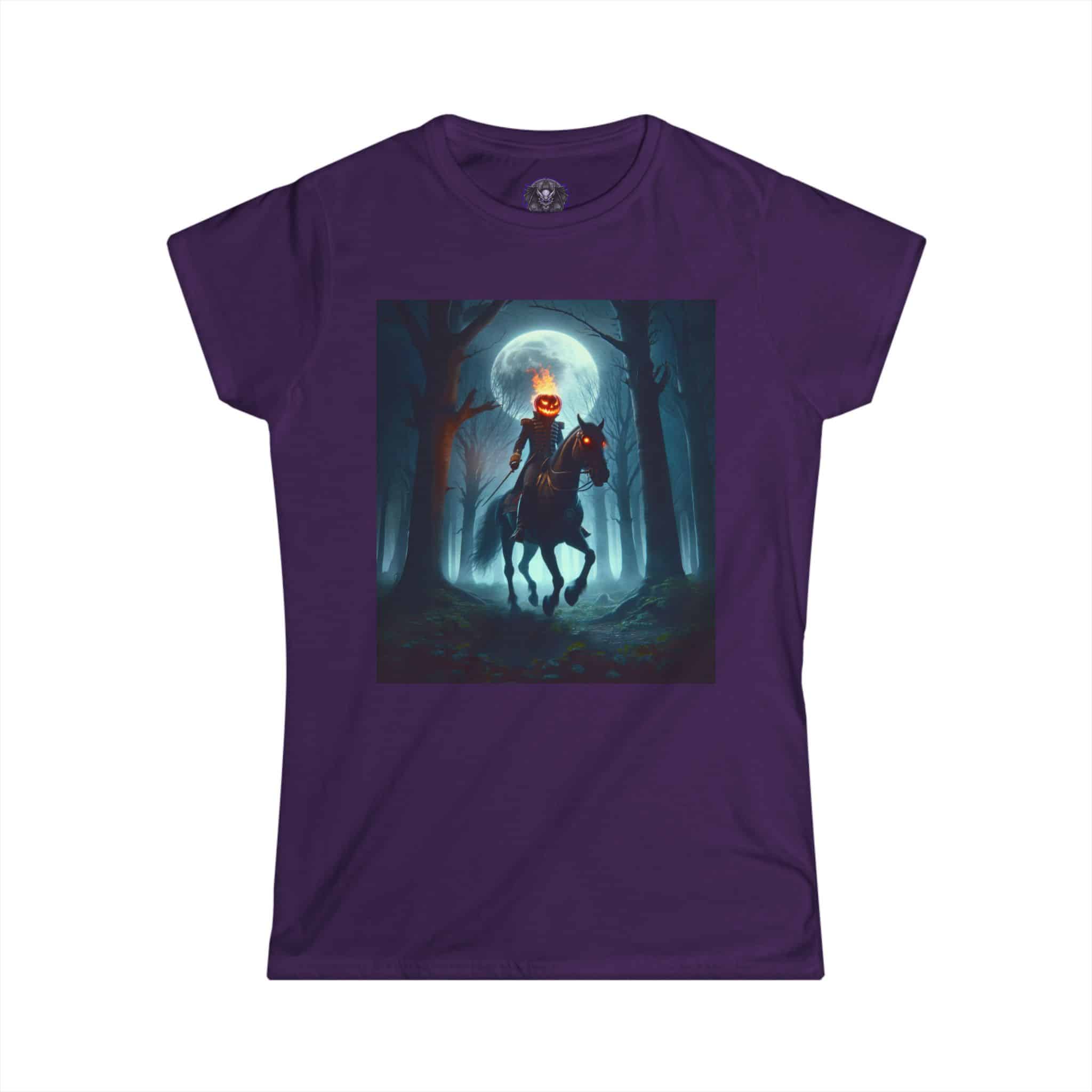 Headless Horseman Of Sleepy Hollow #DZ-HH-003 Women's Softstyle Tee - Image 34