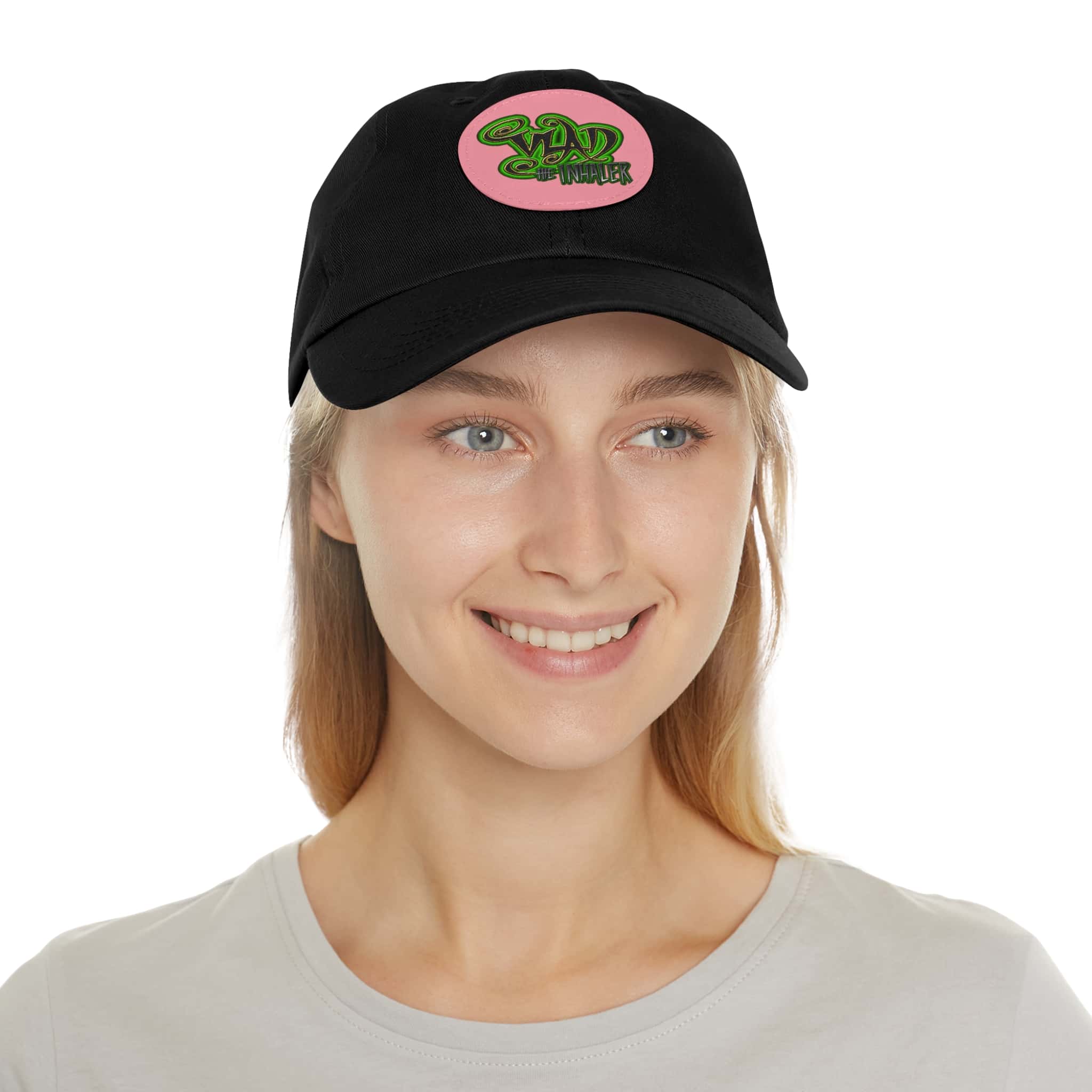 Vlad The Inhaler Band Artistic Round Leather Patch Dad Hat - Stylish Casual Cap - Image 69