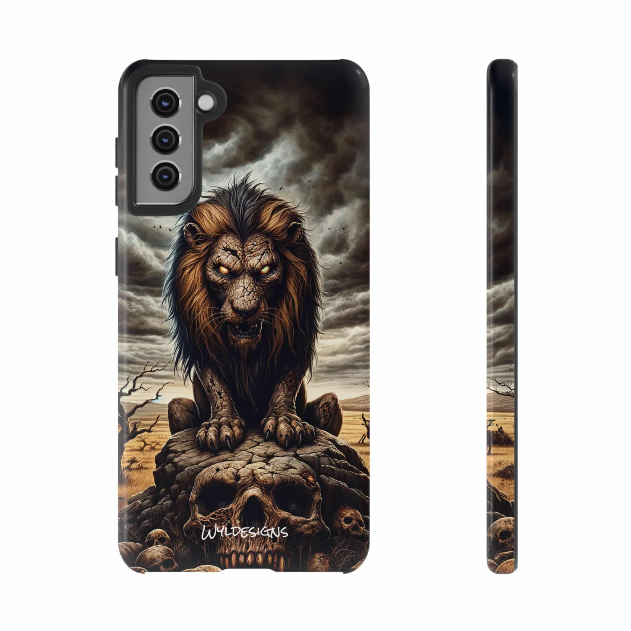 Undead Lion WD-D015 By Wyldesigns Tough Cases - Image 49