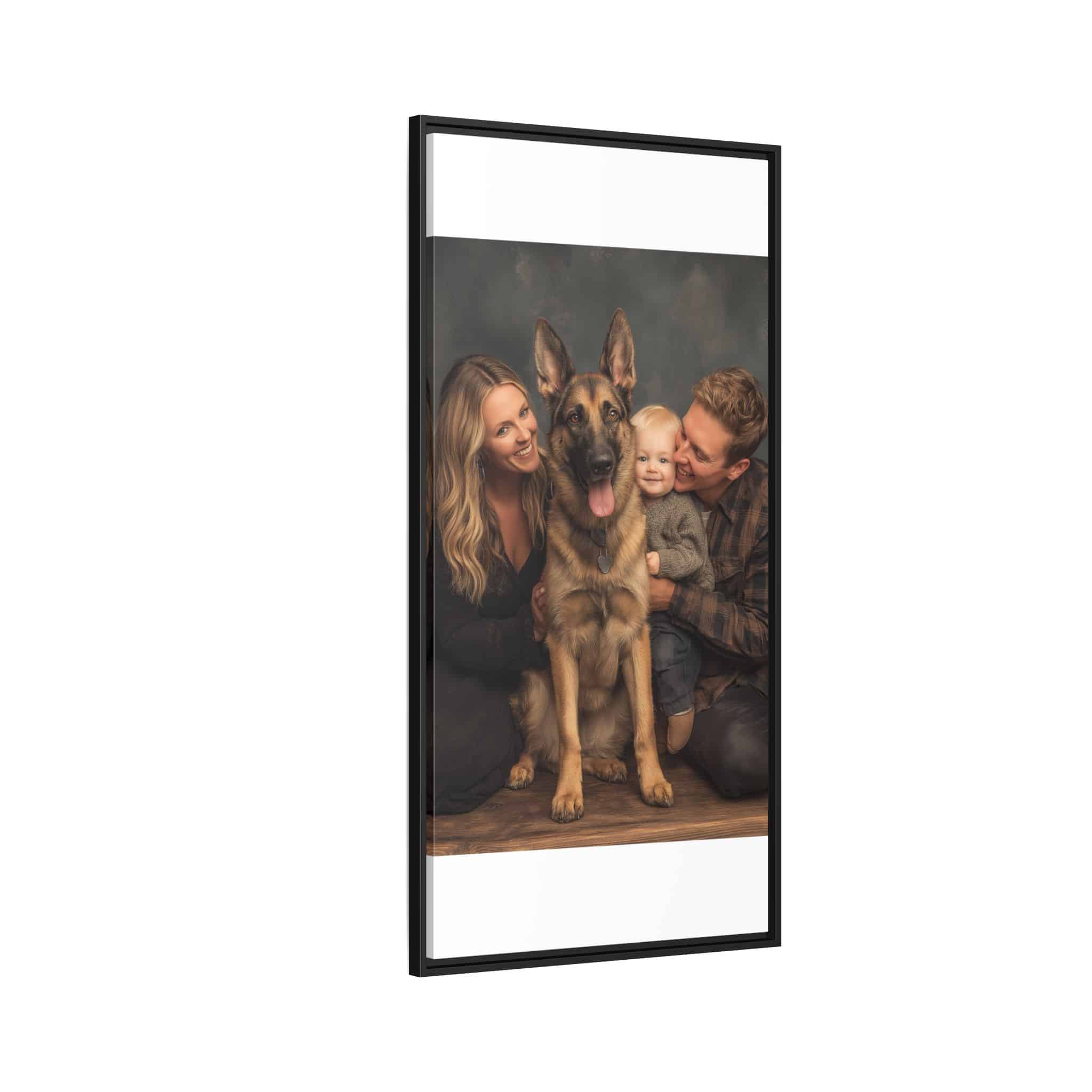 Personalized Framed Family Canvas Wall Art Vertical Multiple Sizes Available - Image 206