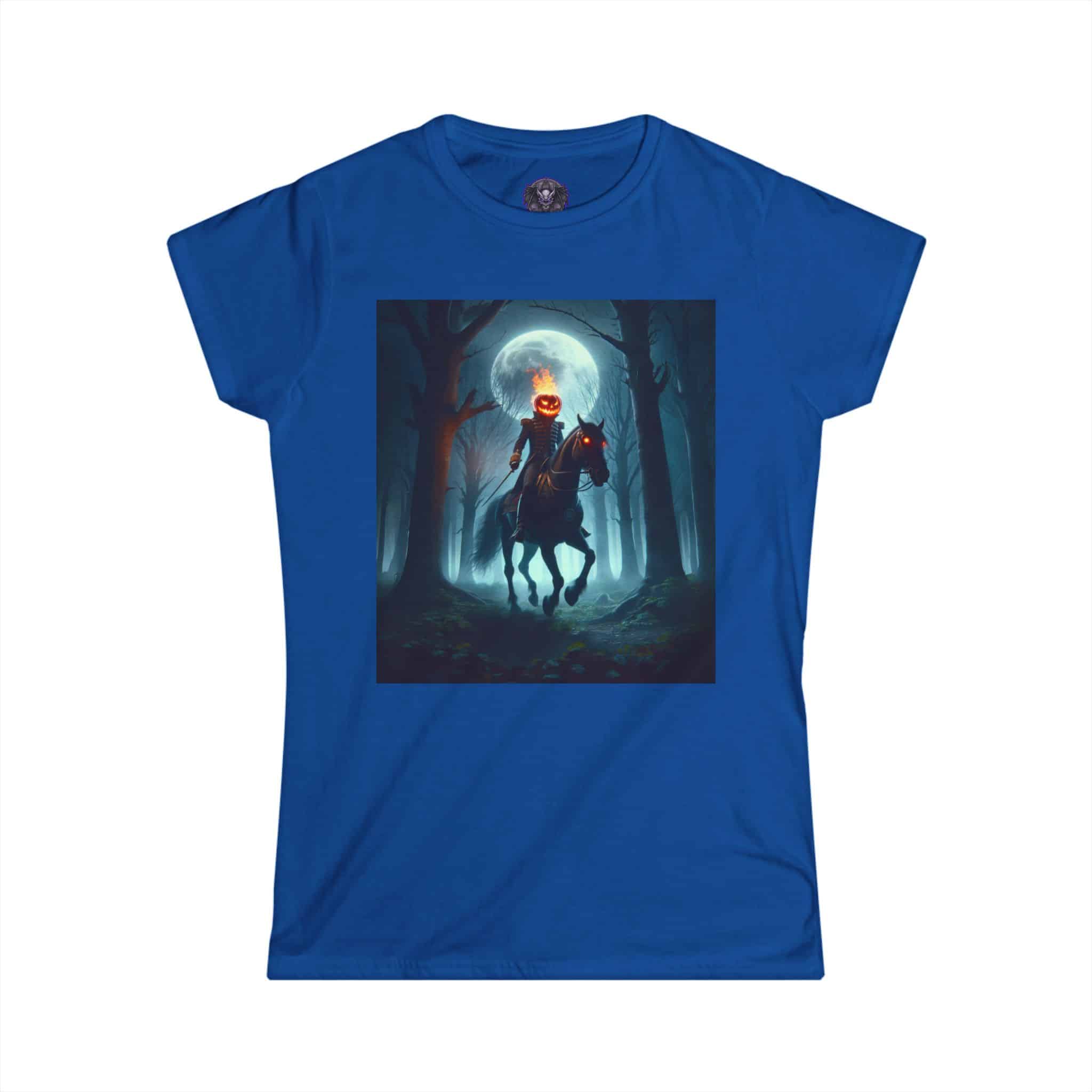 Headless Horseman Of Sleepy Hollow #DZ-HH-003 Women's Softstyle Tee - Image 25