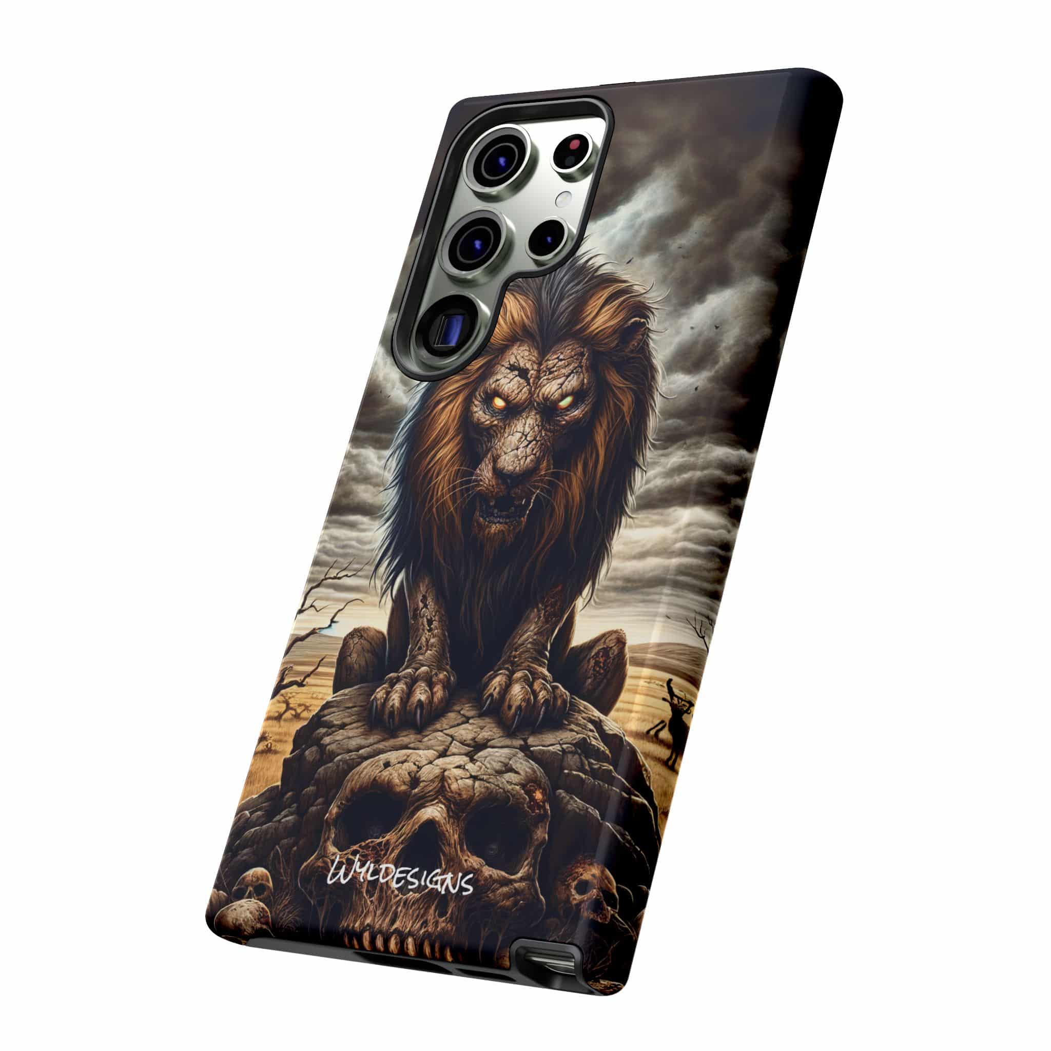 Undead Lion WD-D015 By Wyldesigns Tough Cases - Image 91