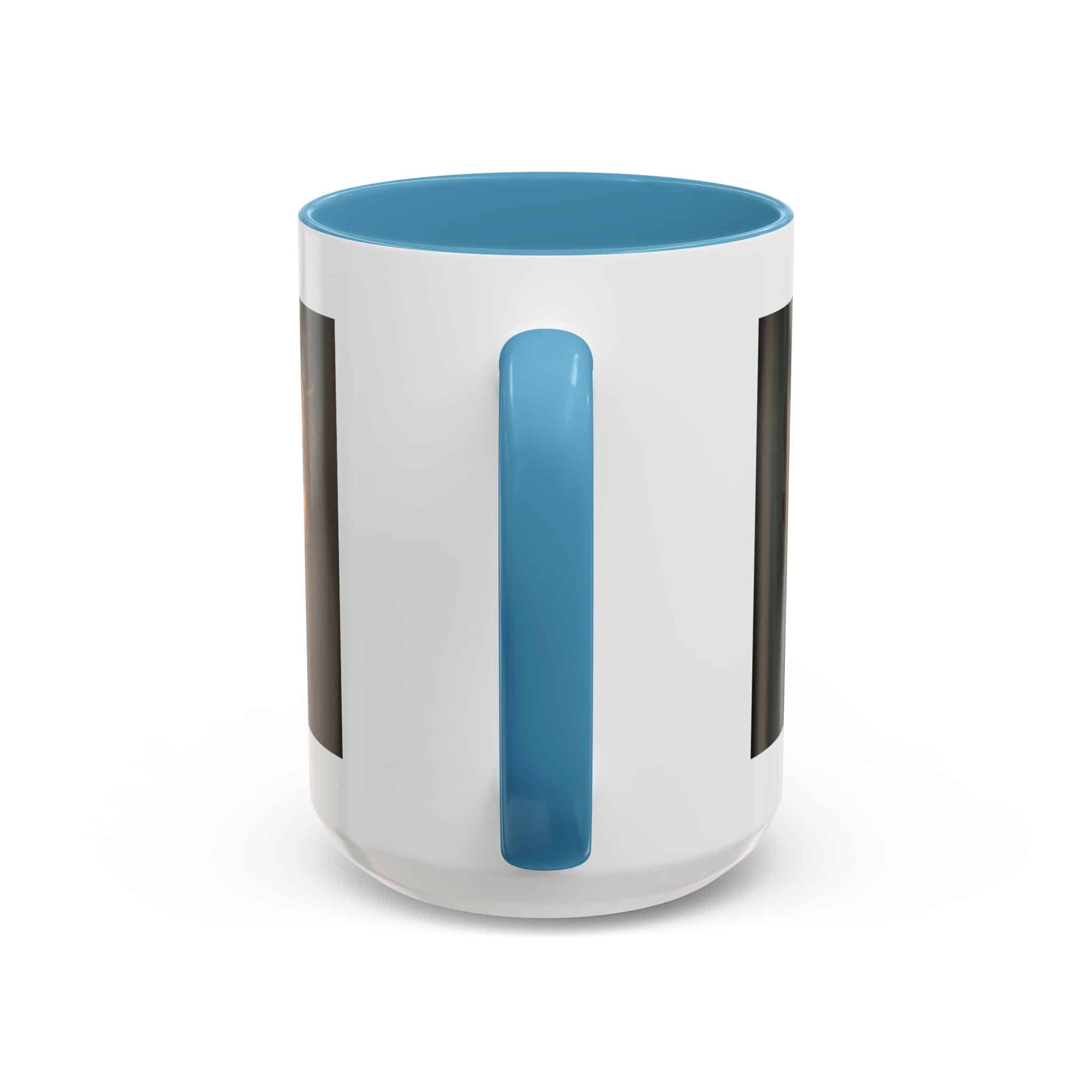 Personalized Accent Coffee Mug with Your Heartwarming Portraits - Image 40