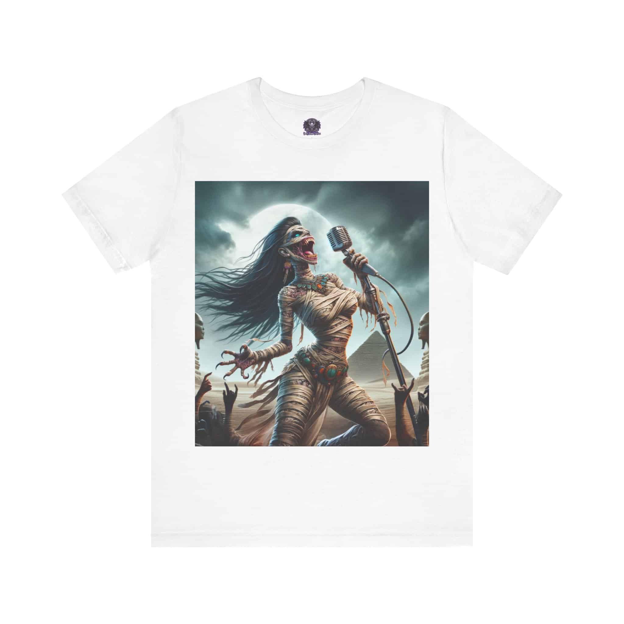 Monster Mosh 2024 Tour Mummy Goddess Singer #MM-D-MG01 Unisex Jersey Short Sleeve Tee - Image 16