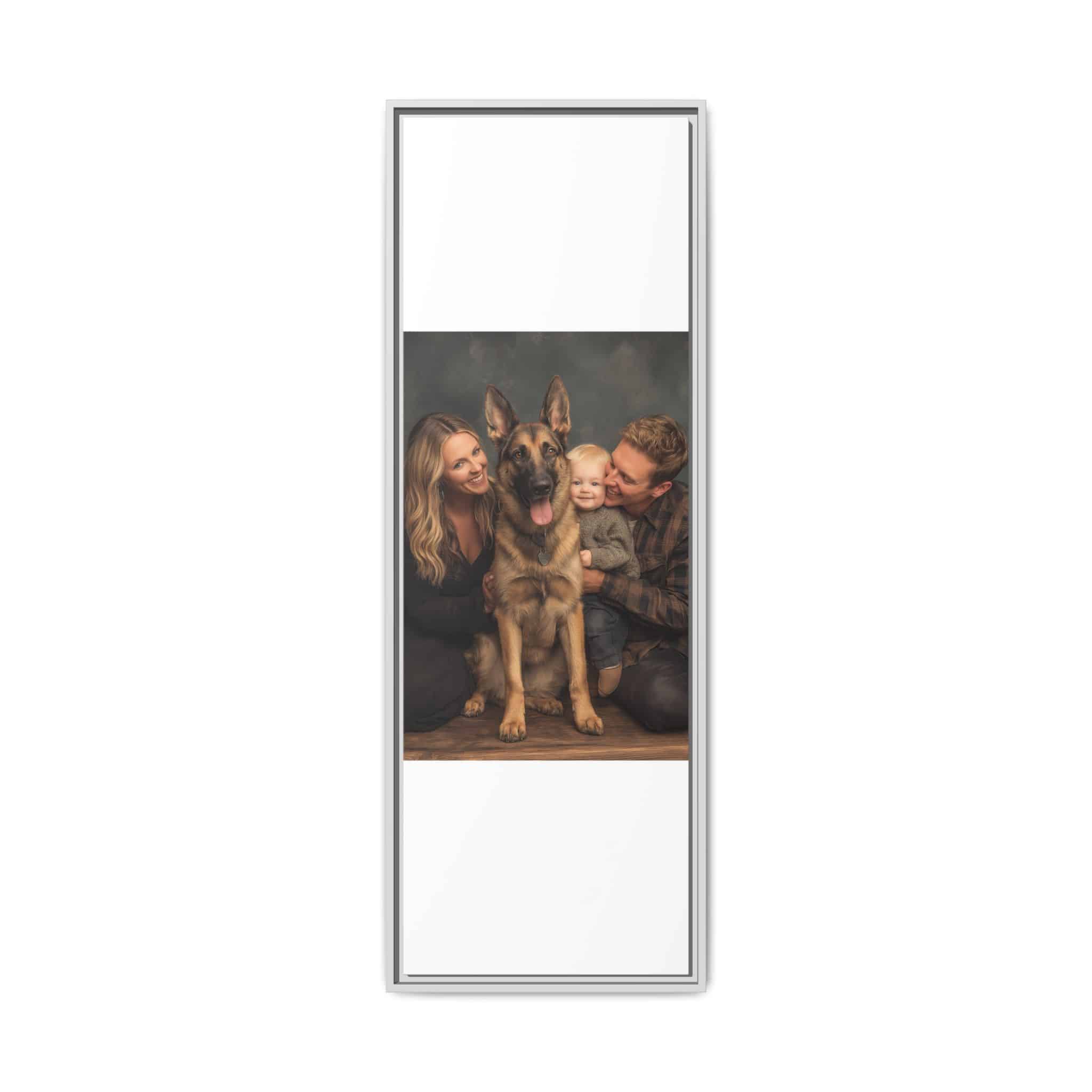 Personalized Framed Family Canvas Wall Art Vertical Multiple Sizes Available - Image 129