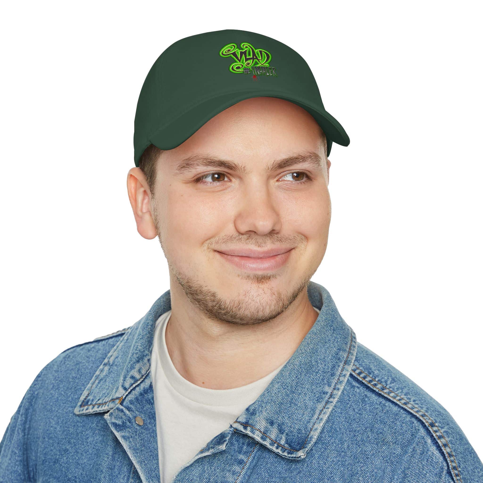 Vlad The Inhaler Logo Low Profile Baseball Cap - Image 16