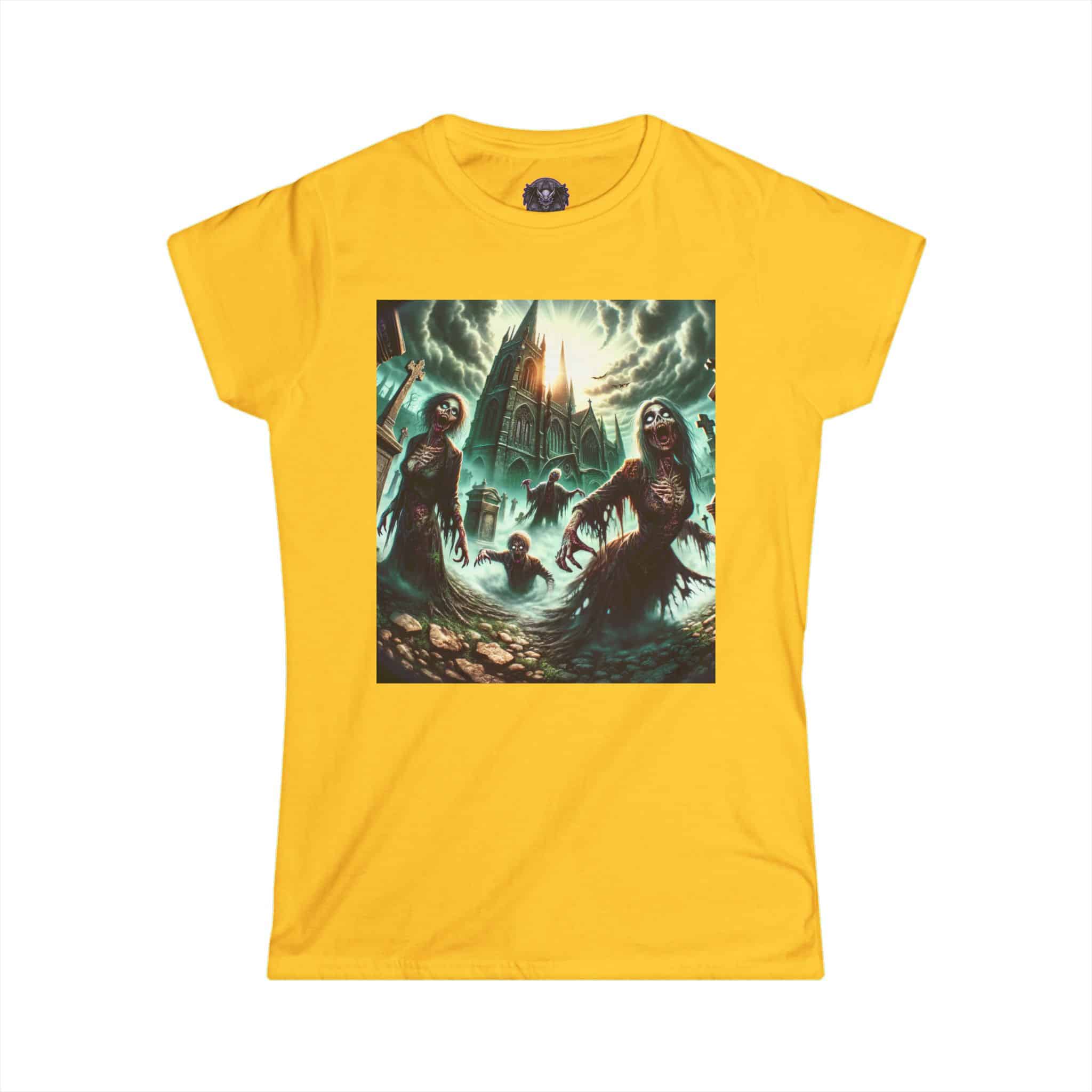 Zombies Emerge #DZ-002 Women's Softstyle Tee - Image 16
