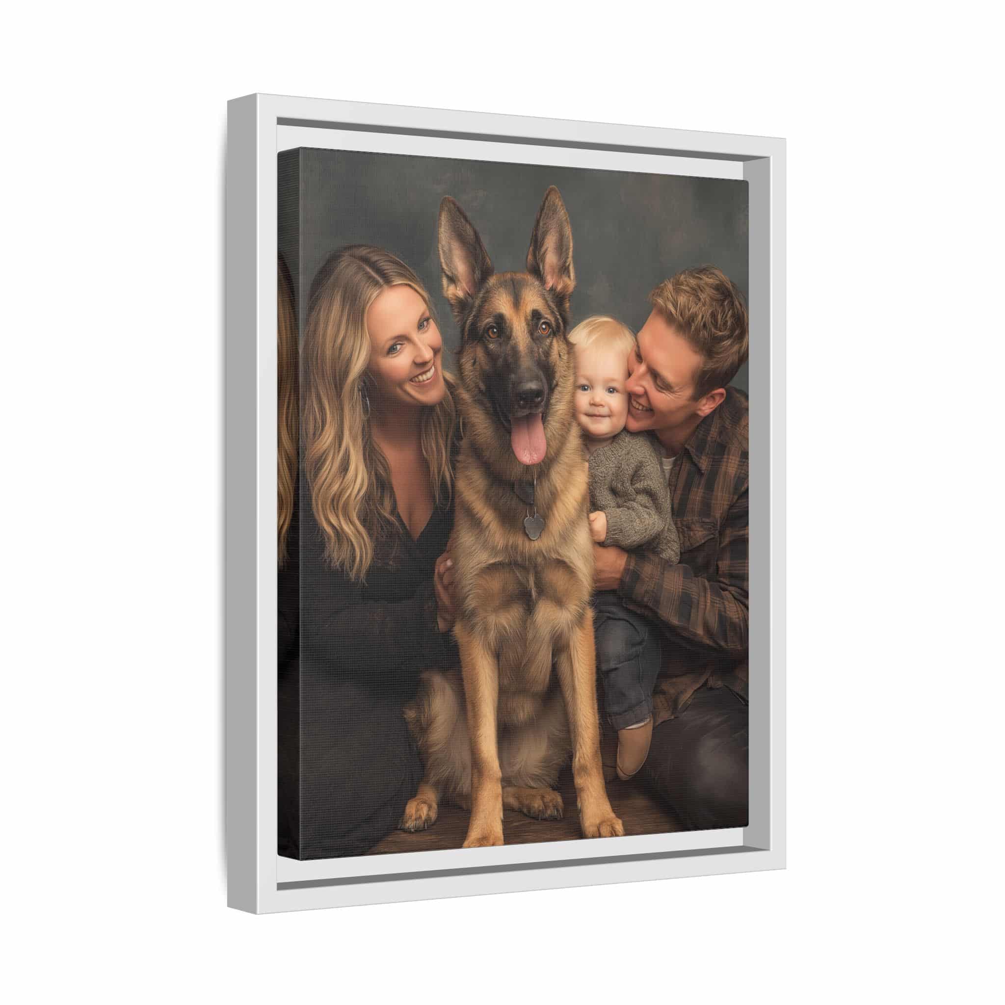 Personalized Framed Family Canvas Wall Art Vertical Multiple Sizes Available - Image 50