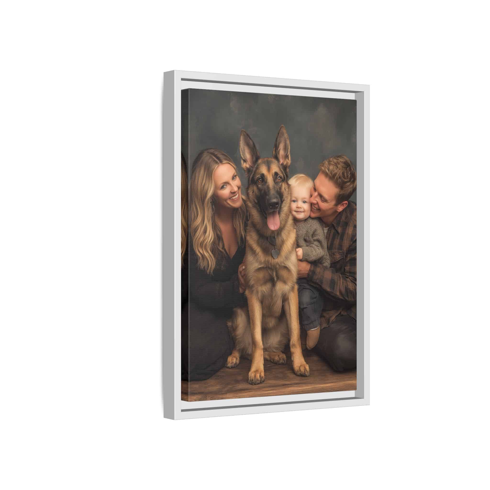 Personalized Framed Family Canvas Wall Art Vertical Multiple Sizes Available - Image 154