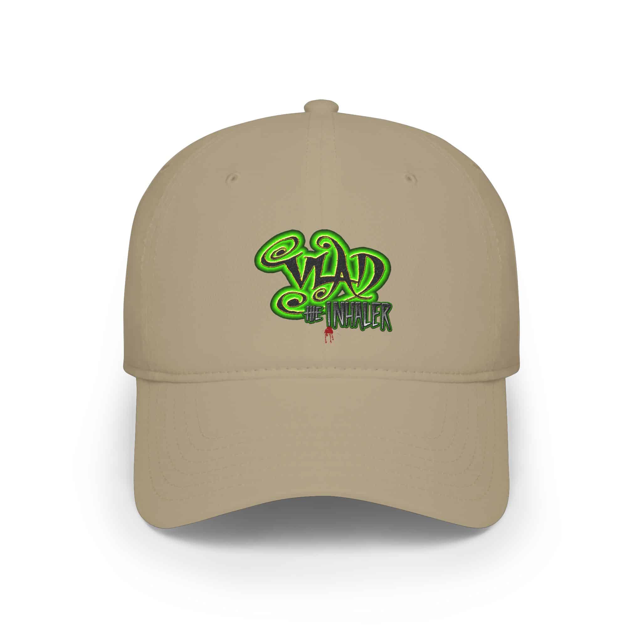 Vlad The Inhaler Logo Low Profile Baseball Cap - Image 9