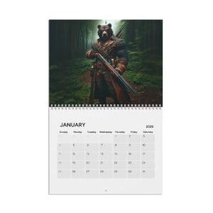 Arm The Animals Wall Calendar (2026)