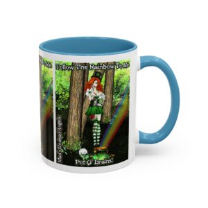 Fiona Undead Angel Zombie Leprechaun Queen – Classic Art w/Text Accent Coffee Mug (11, 15oz)