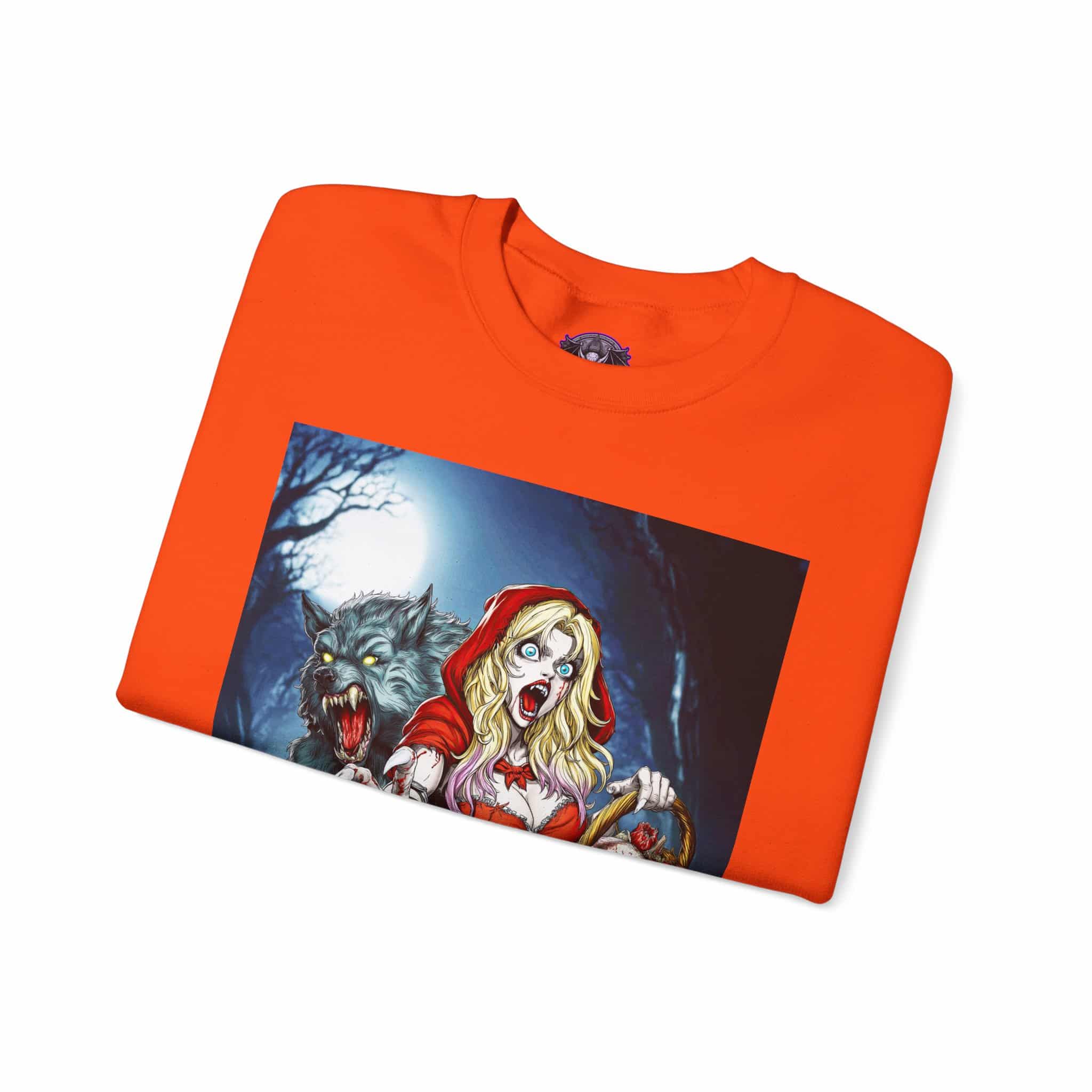 Vampire Red Riding Hood By Ghastly Wicked Tales 2025-01 Unisex Heavy Blend™ Crewneck Sweatshirt - Image 19