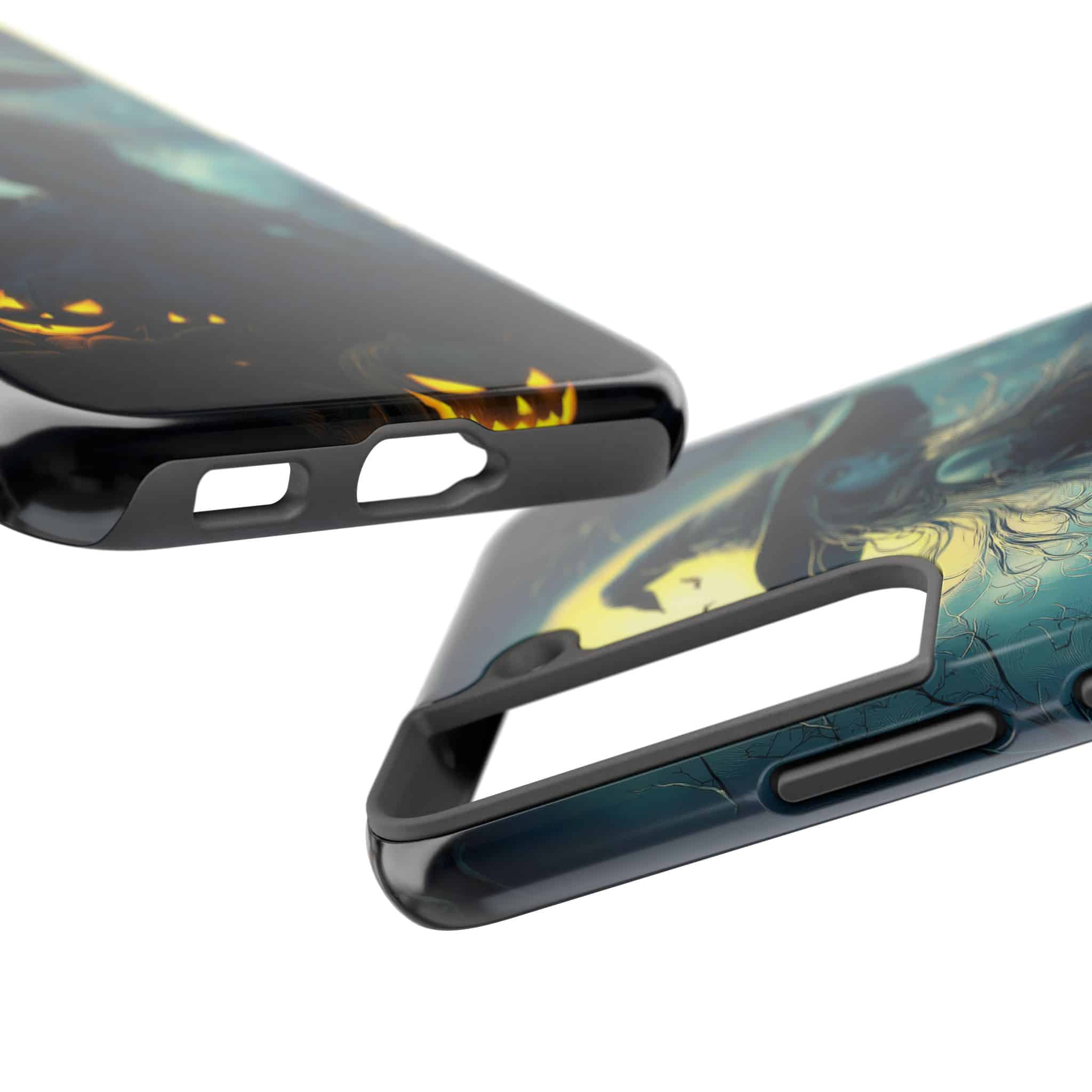 Witch With Black Cat By Moonlight #MJ-W001 Samsung S21, S22, S23, & S24 Tough Phone Cases - Image 11