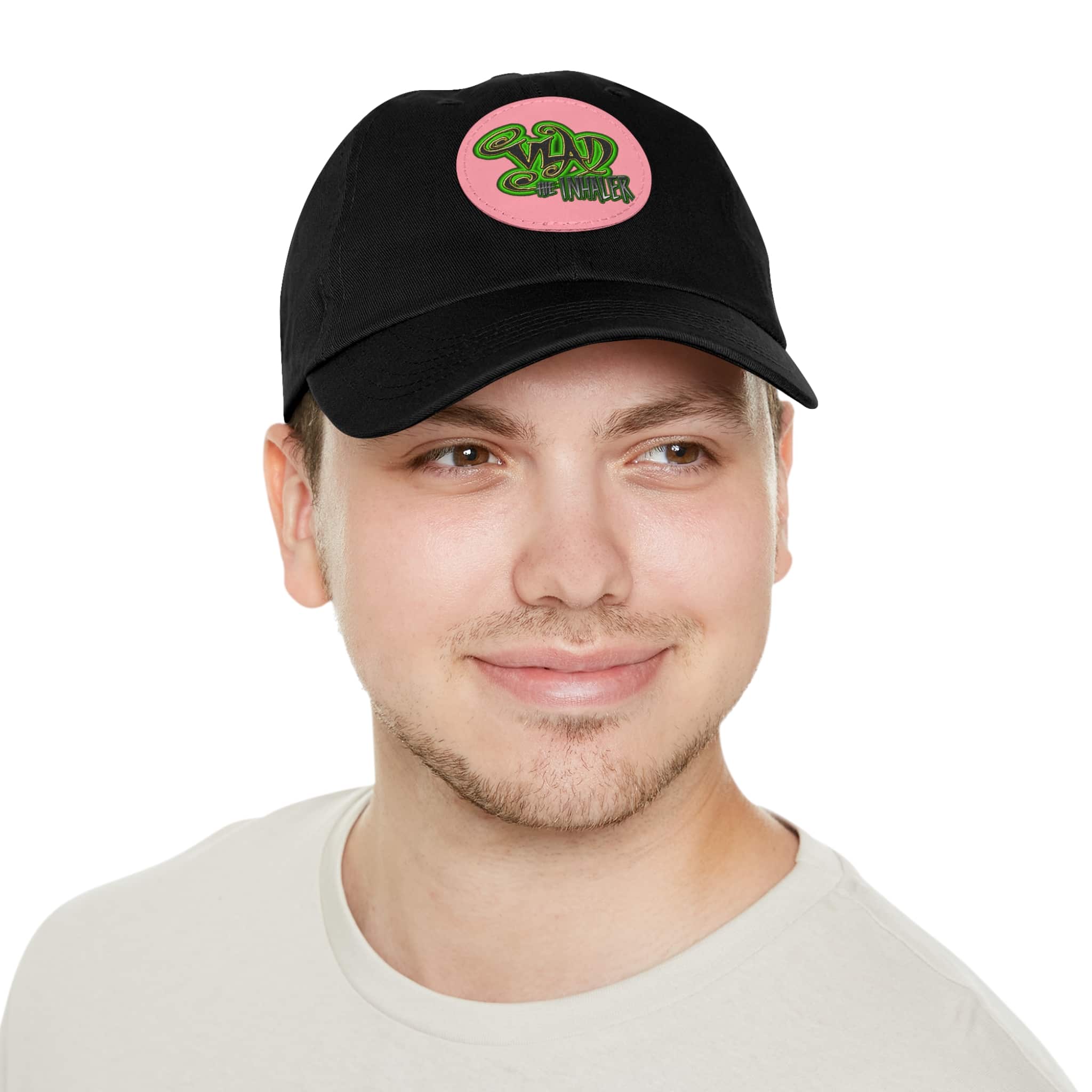Vlad The Inhaler Band Artistic Round Leather Patch Dad Hat - Stylish Casual Cap - Image 70